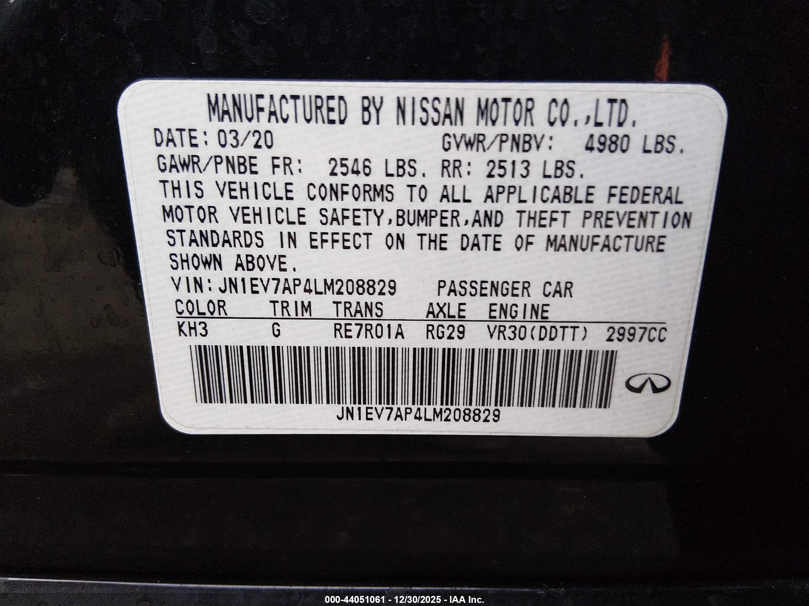 INFINITI Q50 image 9