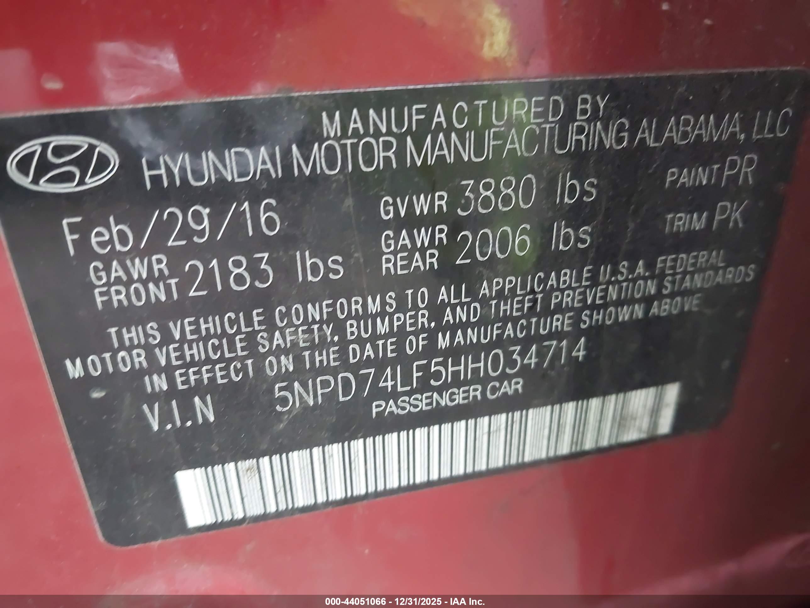 HYUNDAI ELANTRA image 9