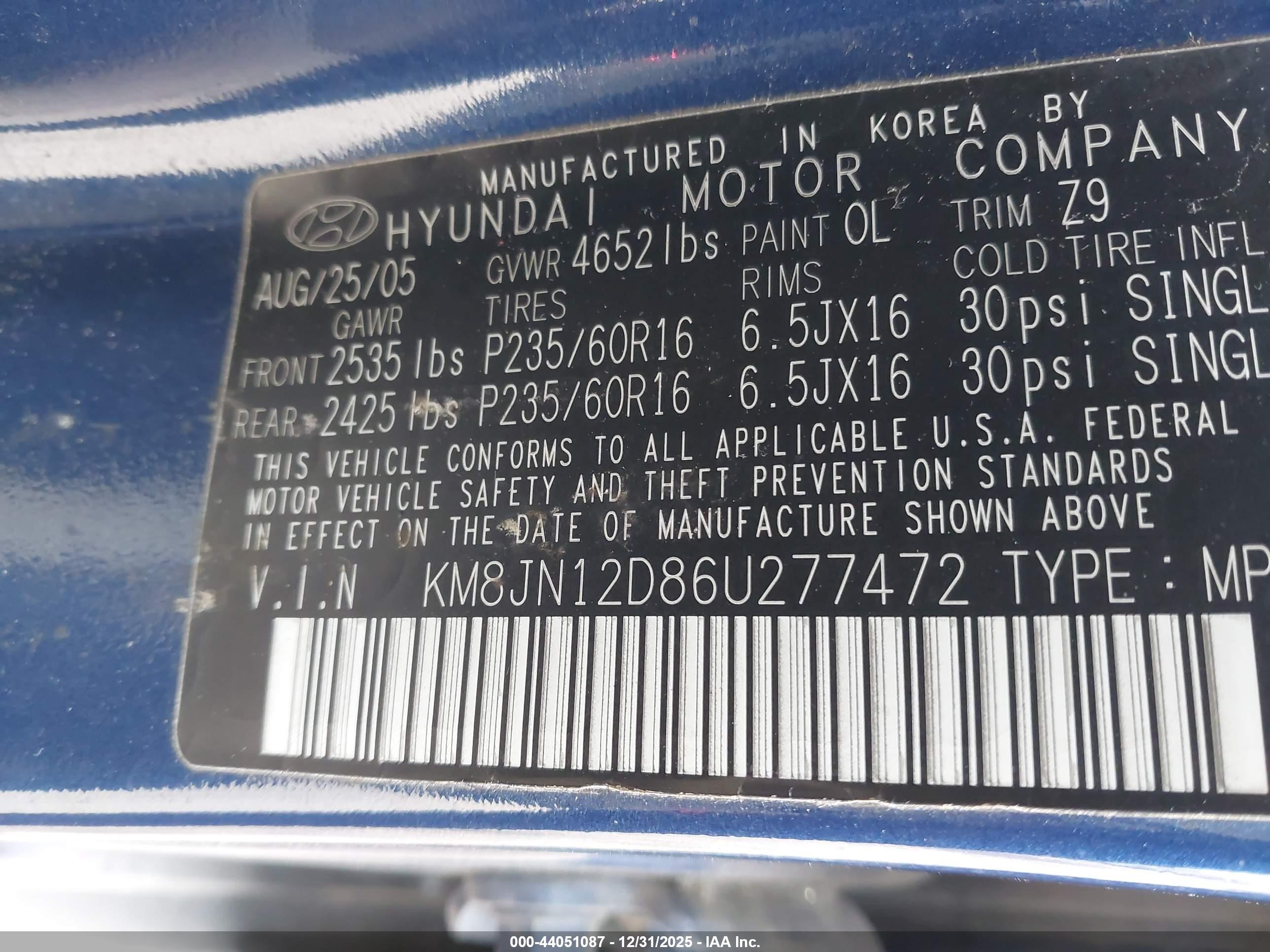 HYUNDAI TUCSON image 9