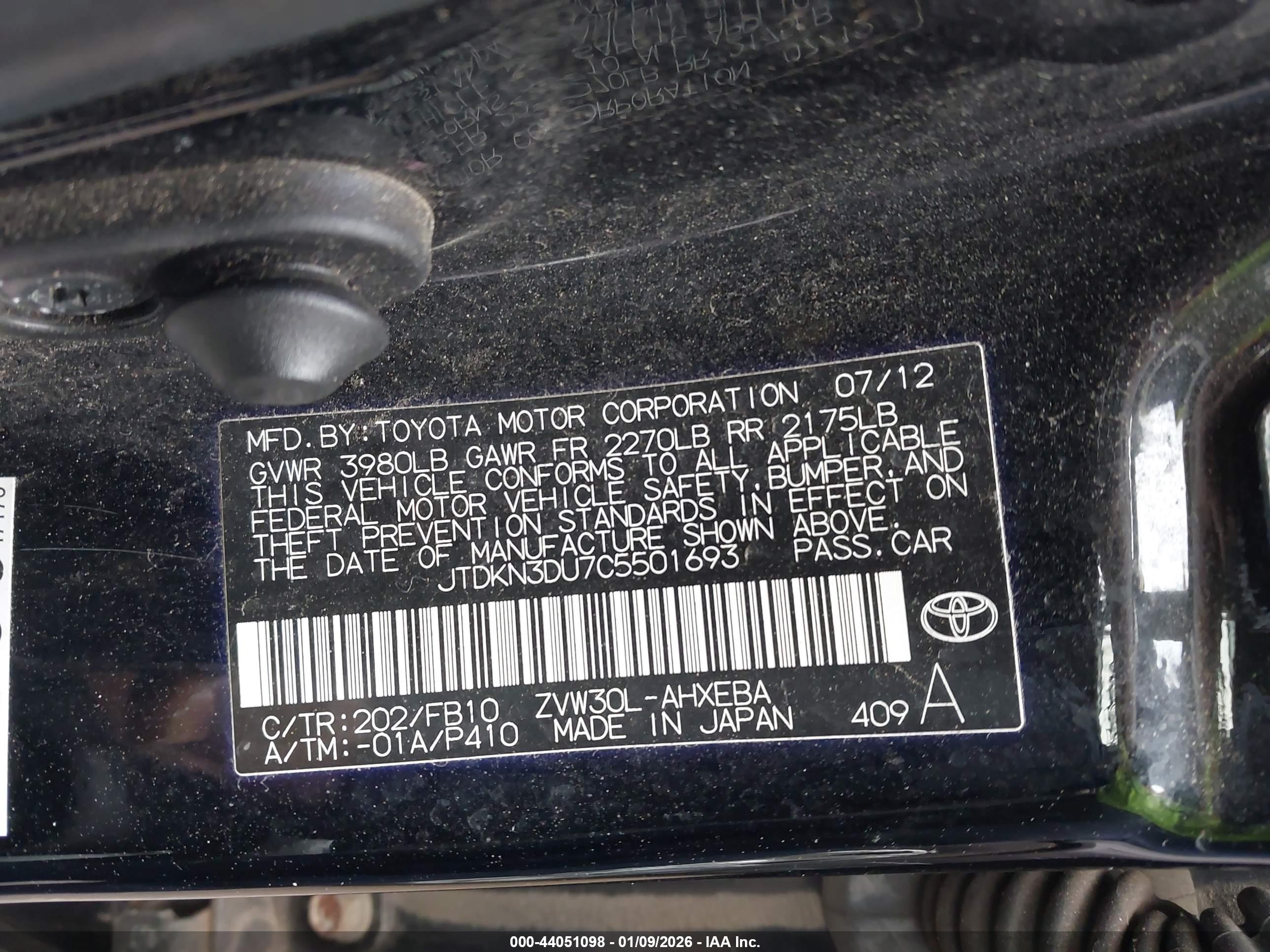 TOYOTA PRIUS image 9