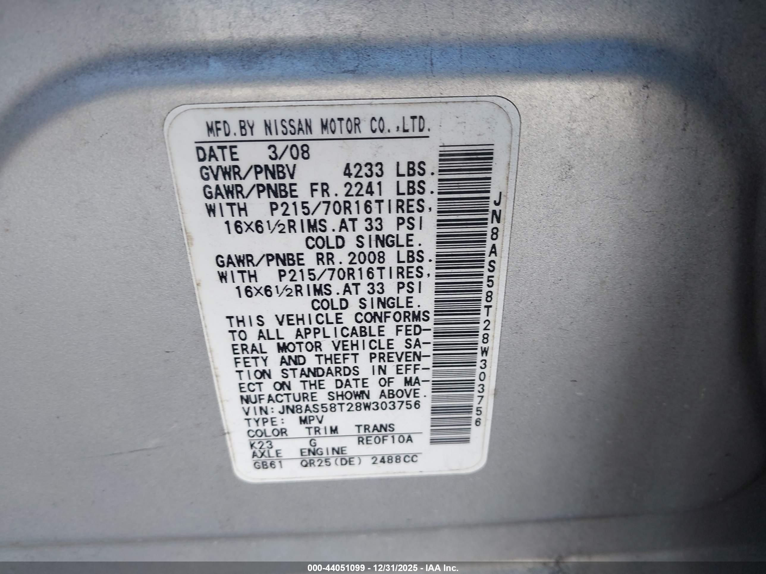 NISSAN ROGUE image 9