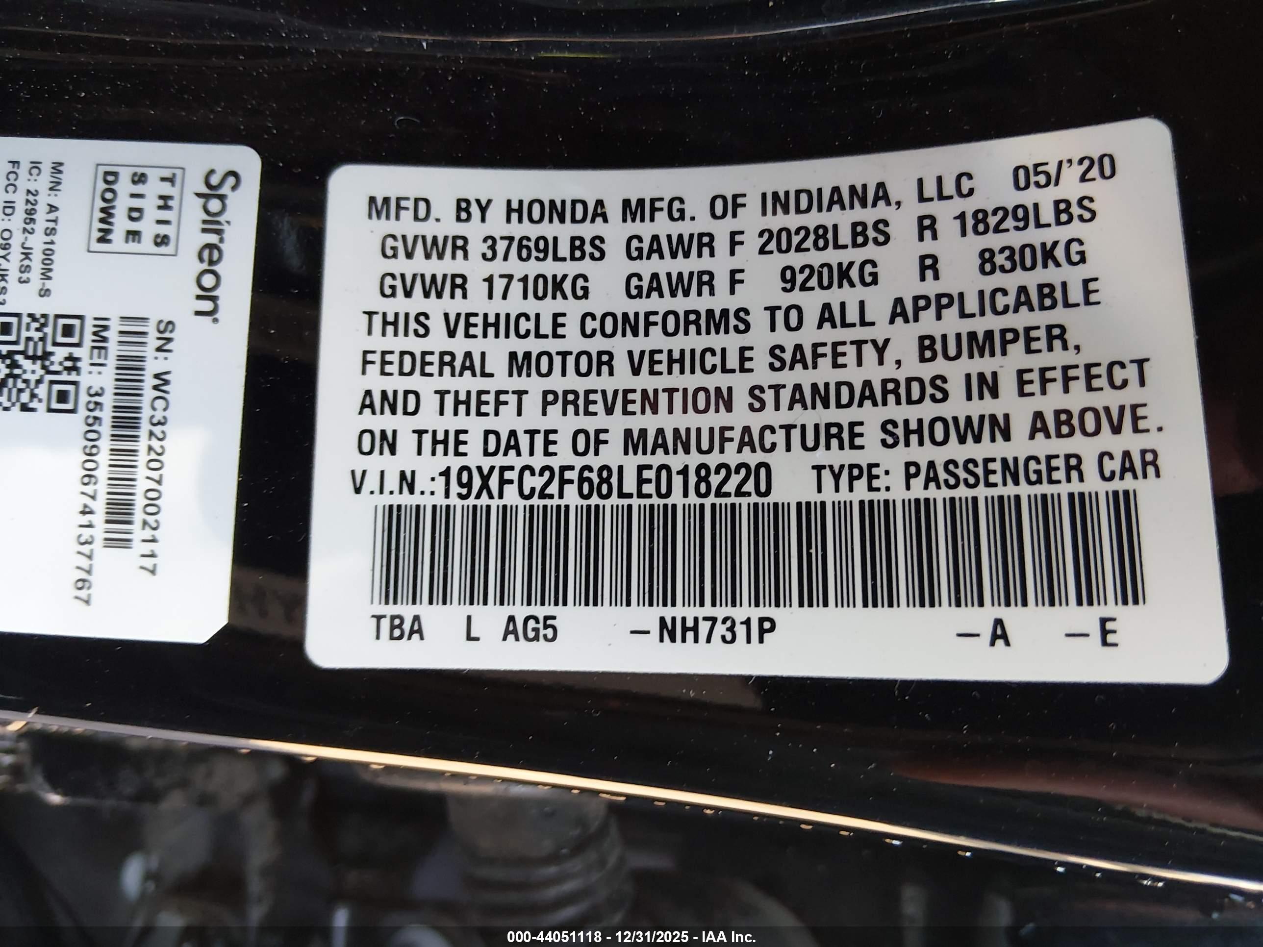 HONDA CIVIC image 9