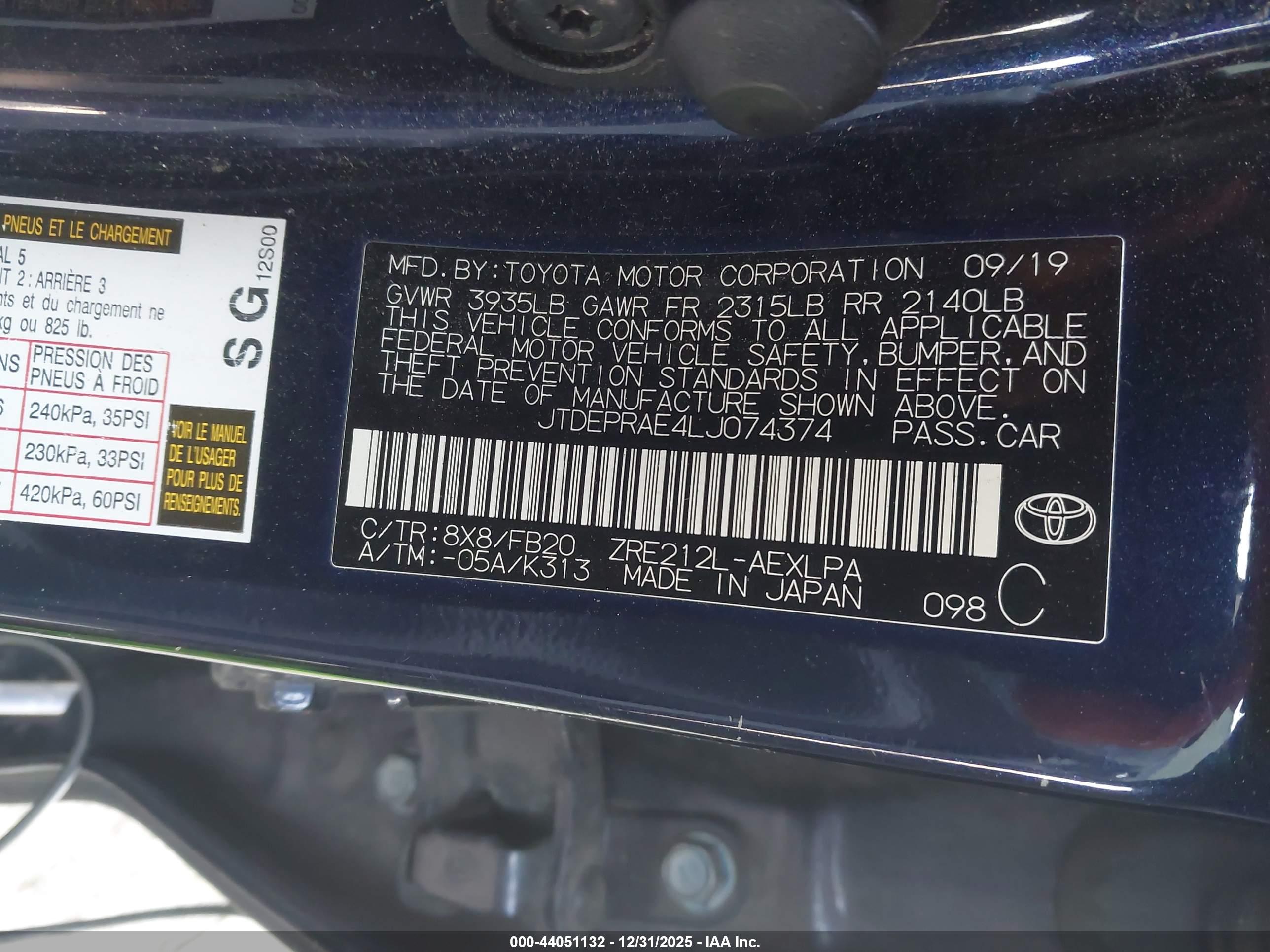 TOYOTA COROLLA image 9