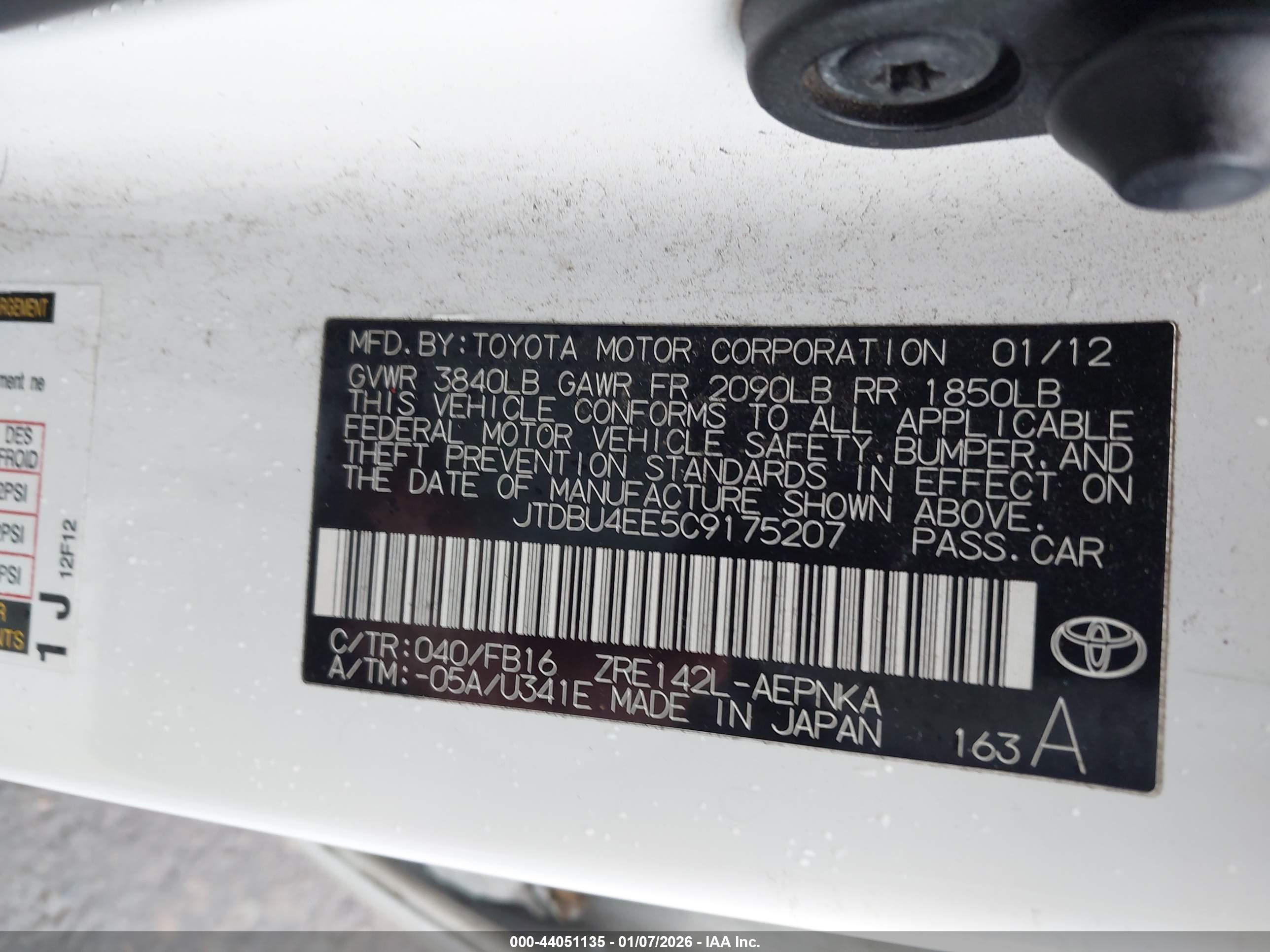TOYOTA COROLLA image 9