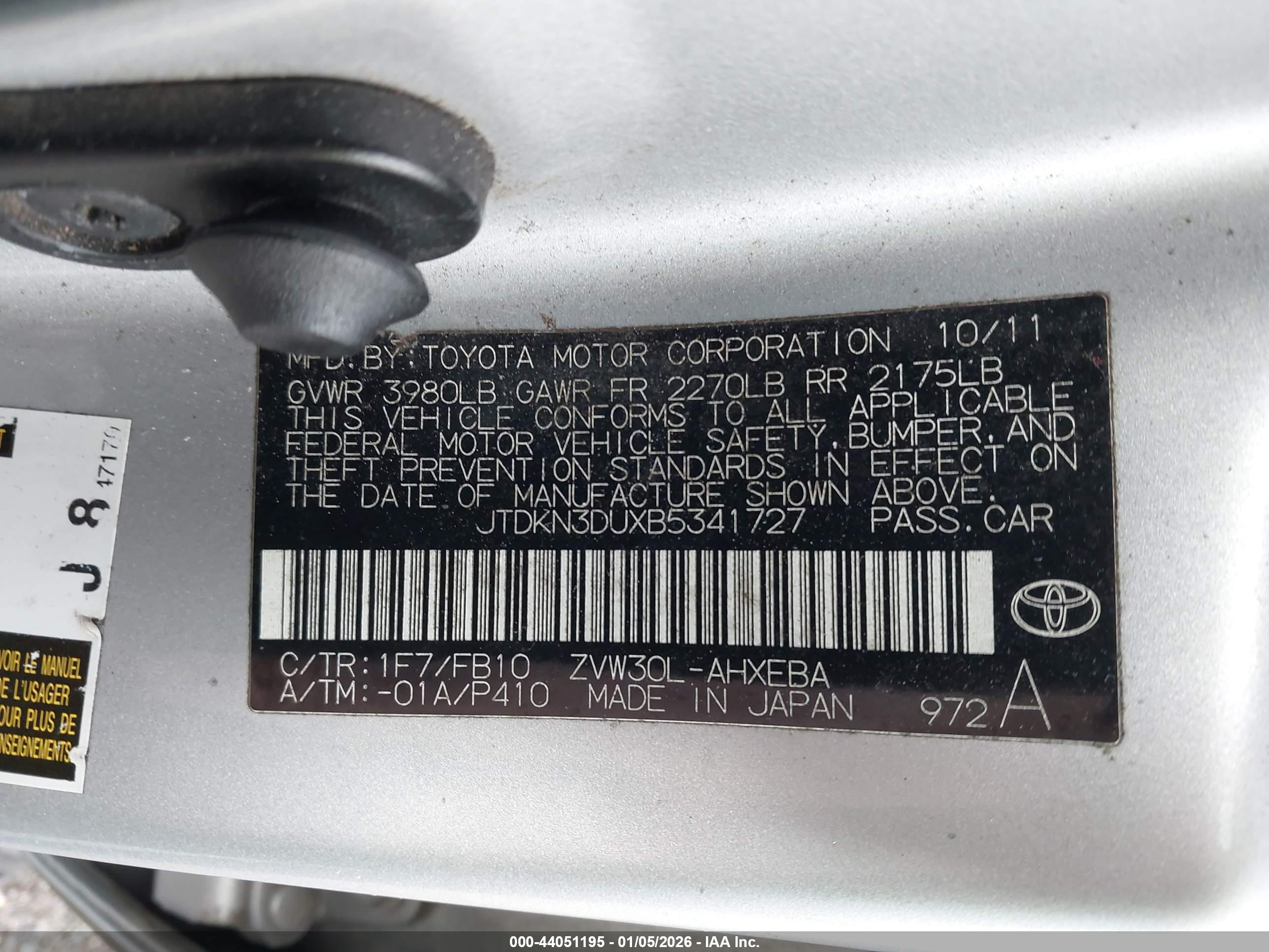 TOYOTA PRIUS image 9