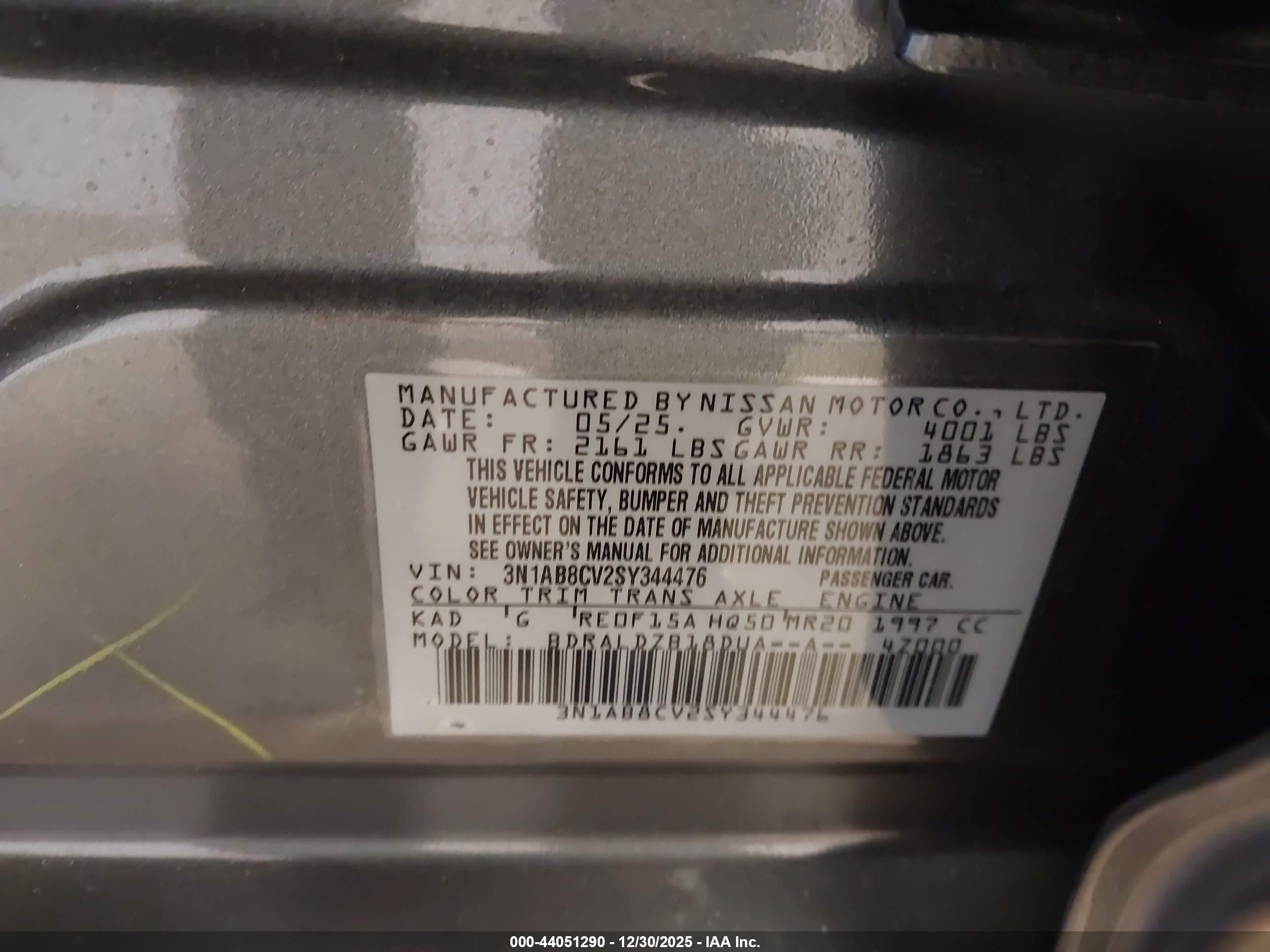 NISSAN SENTRA image 9