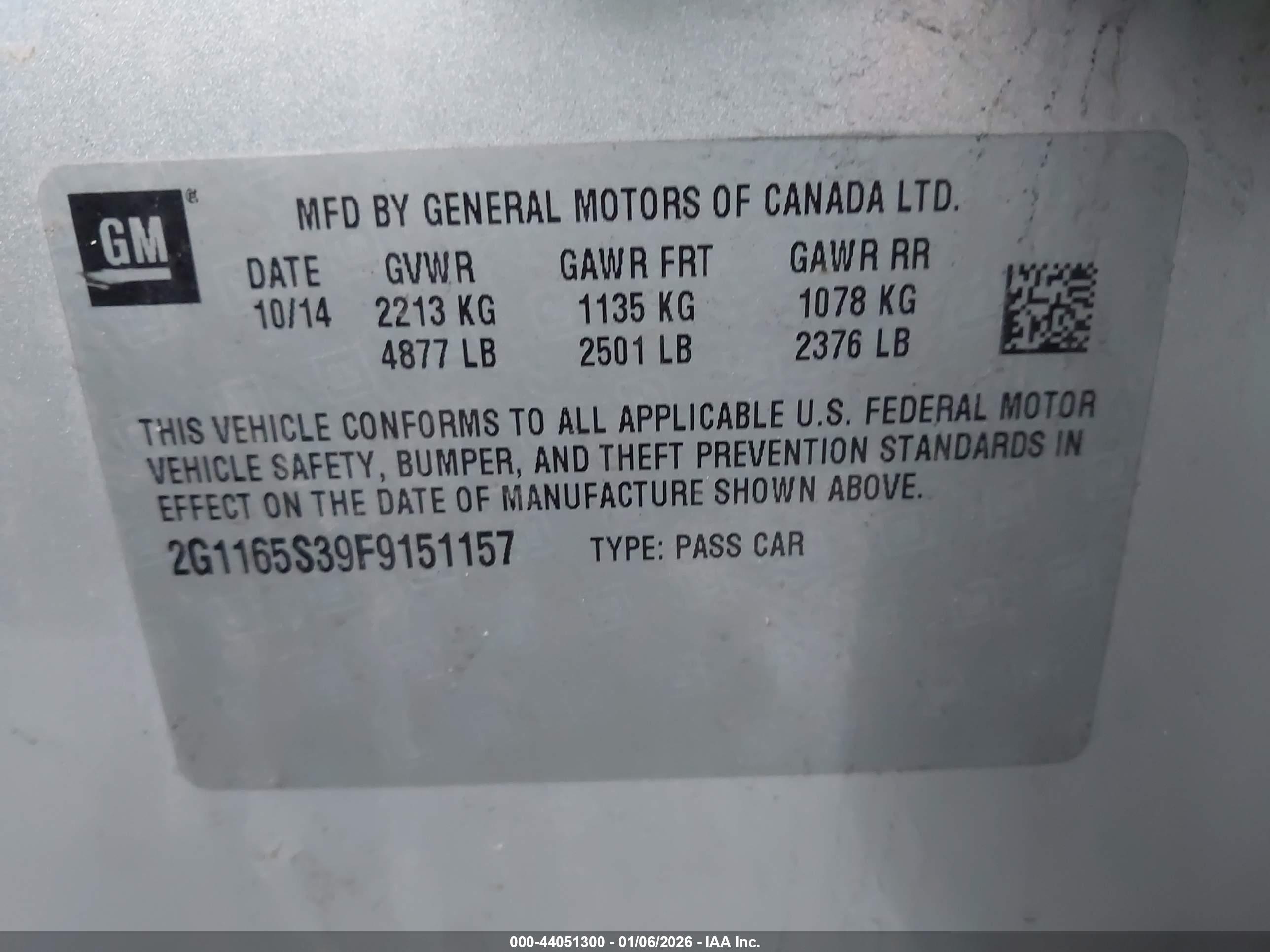 CHEVROLET IMPALA image 9