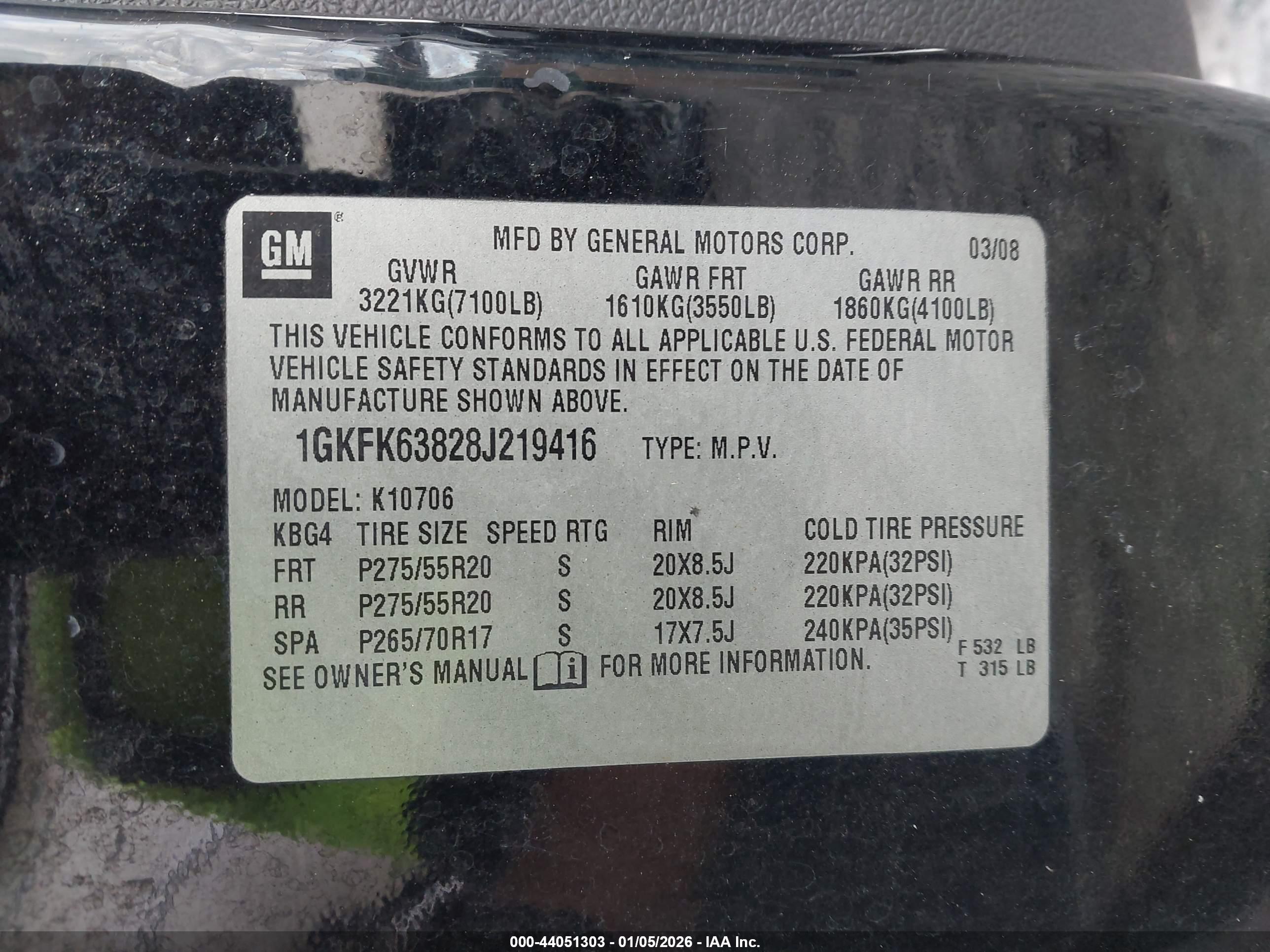 GMC YUKON image 9