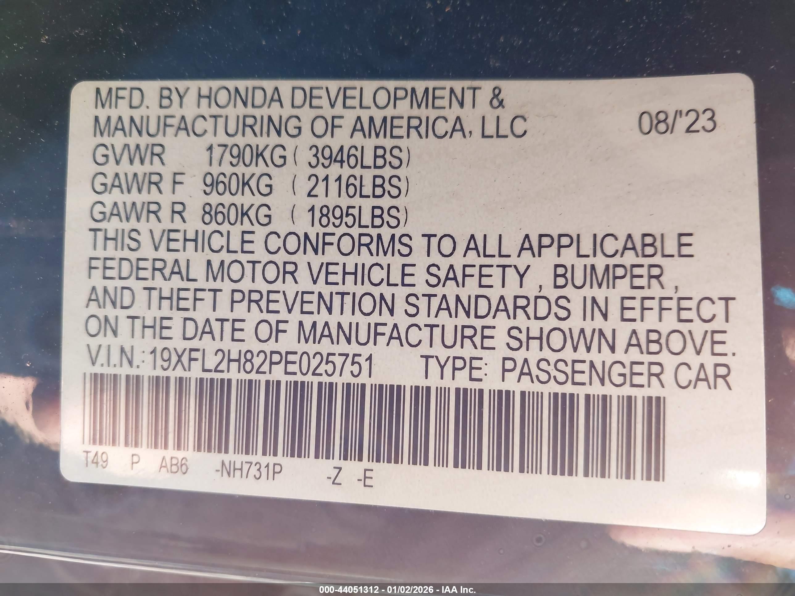 HONDA CIVIC image 9