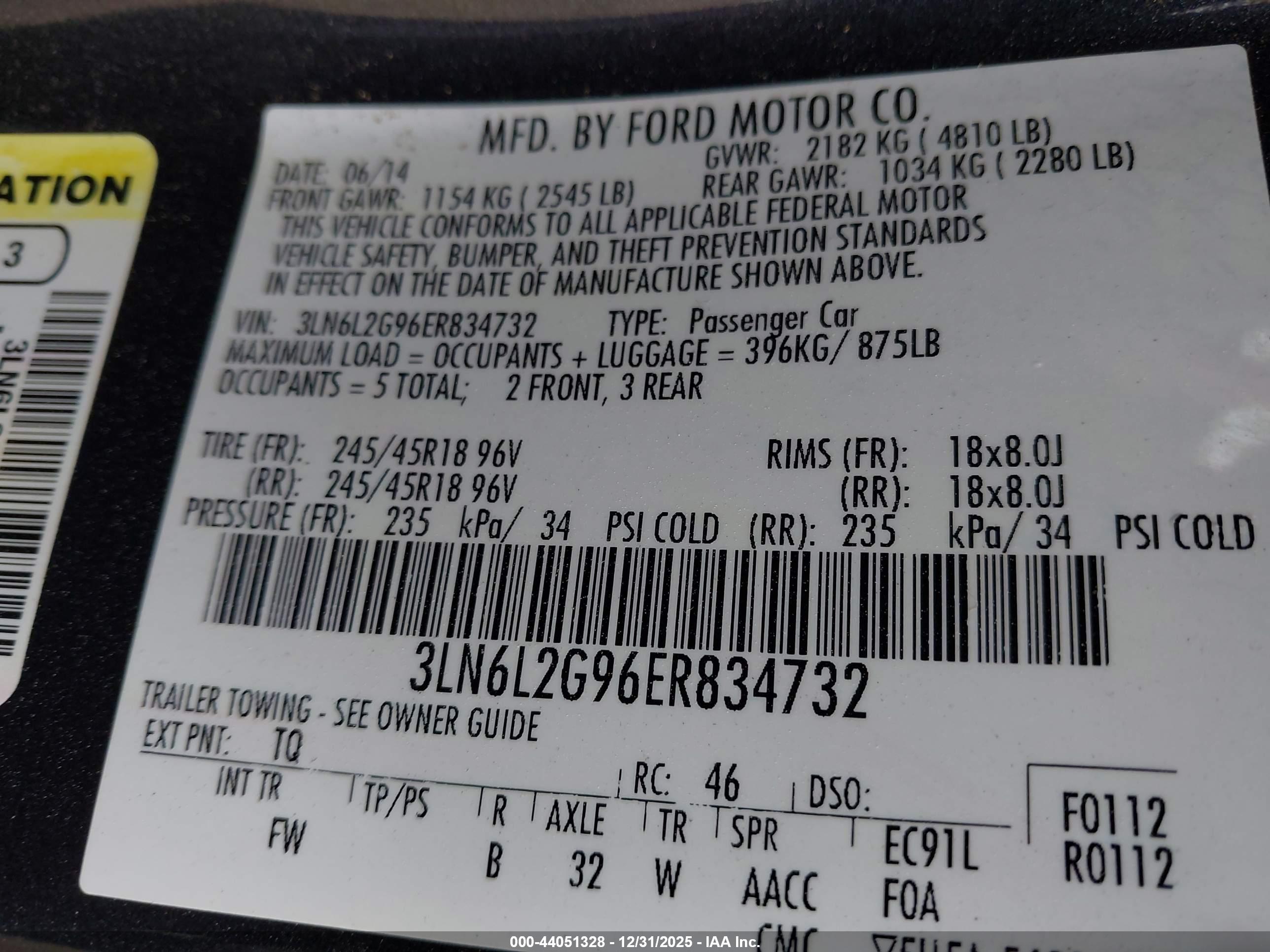 LINCOLN MKZ image 9