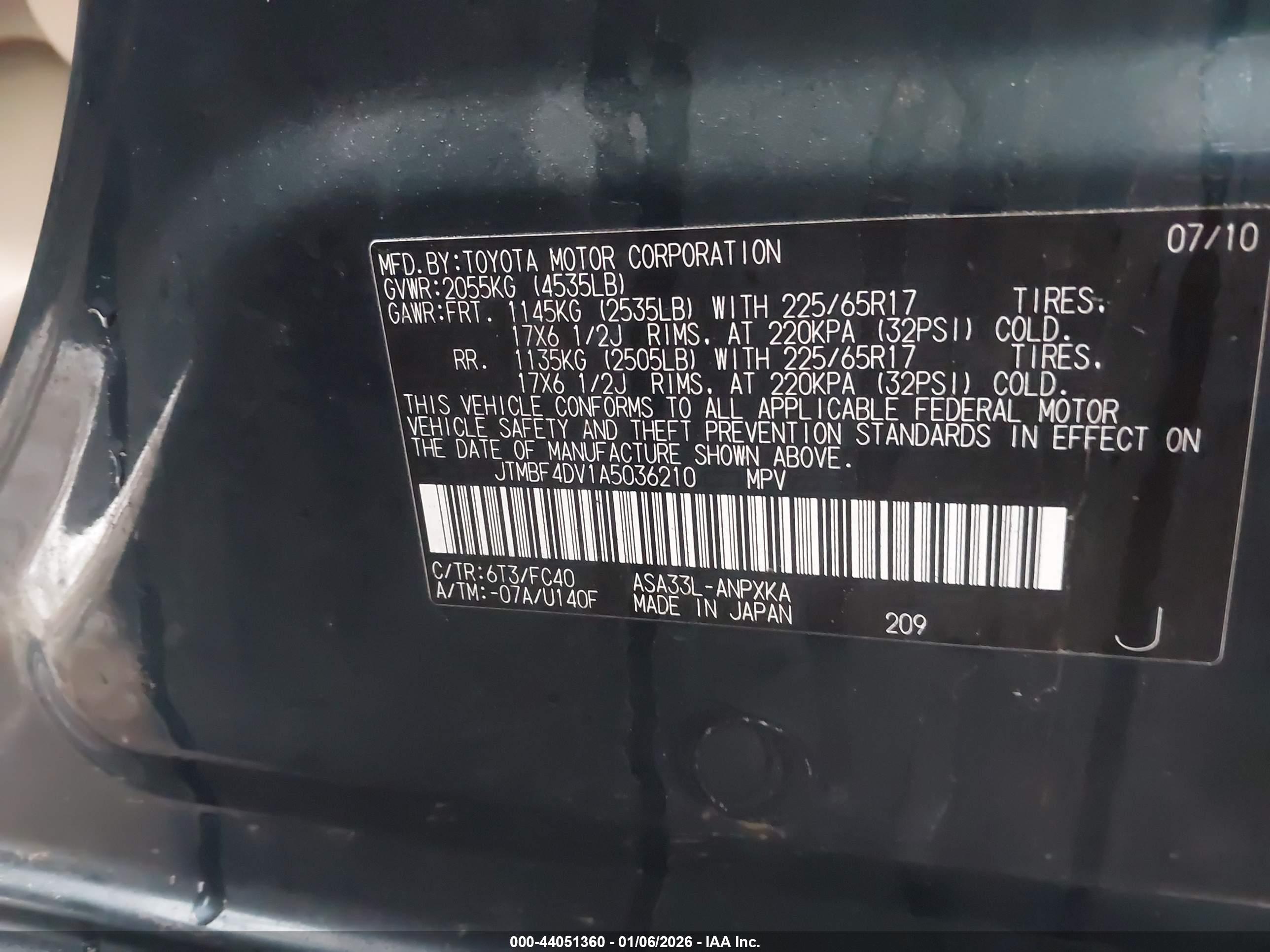 TOYOTA RAV4 image 9