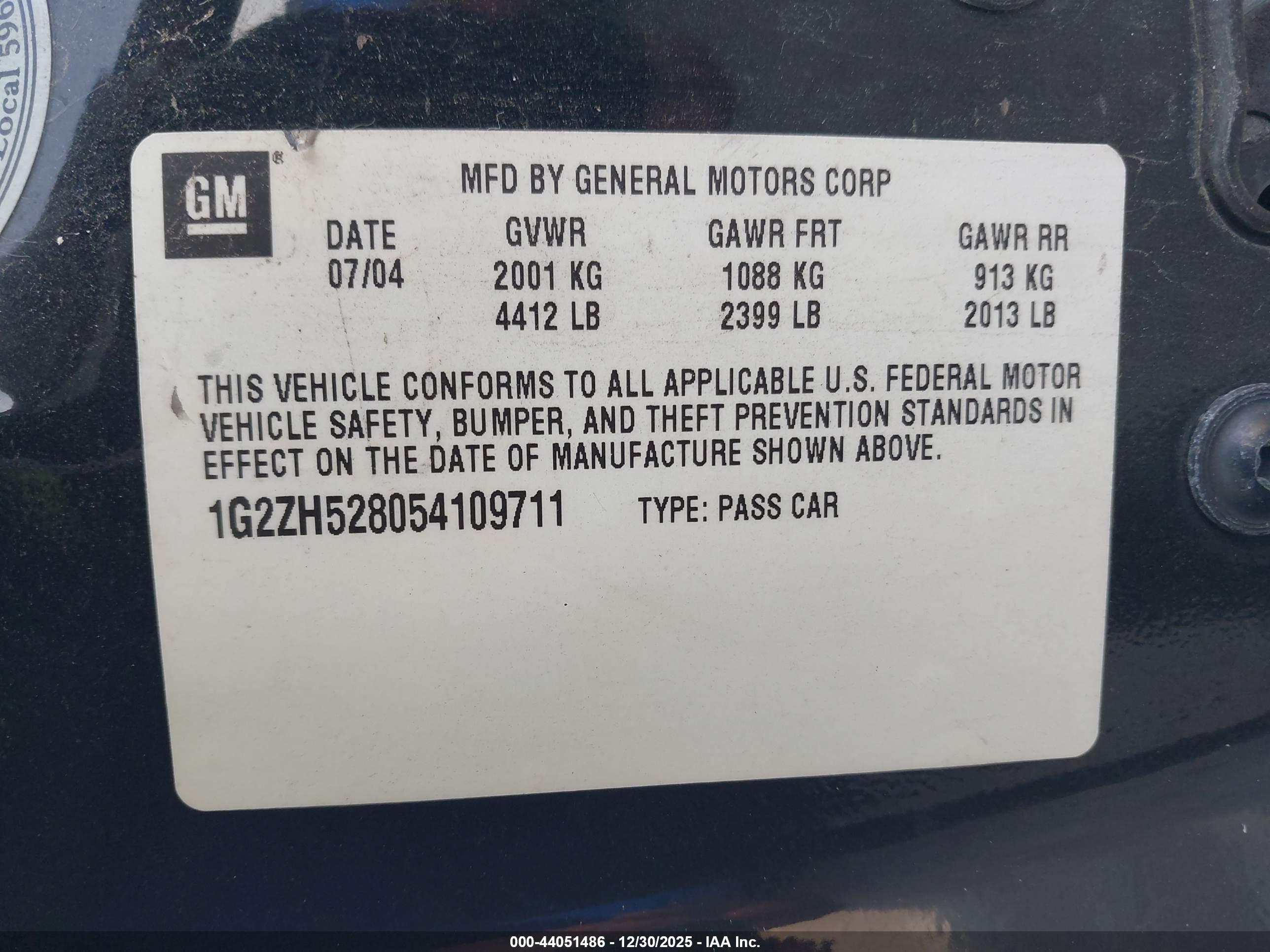 PONTIAC G6 image 9