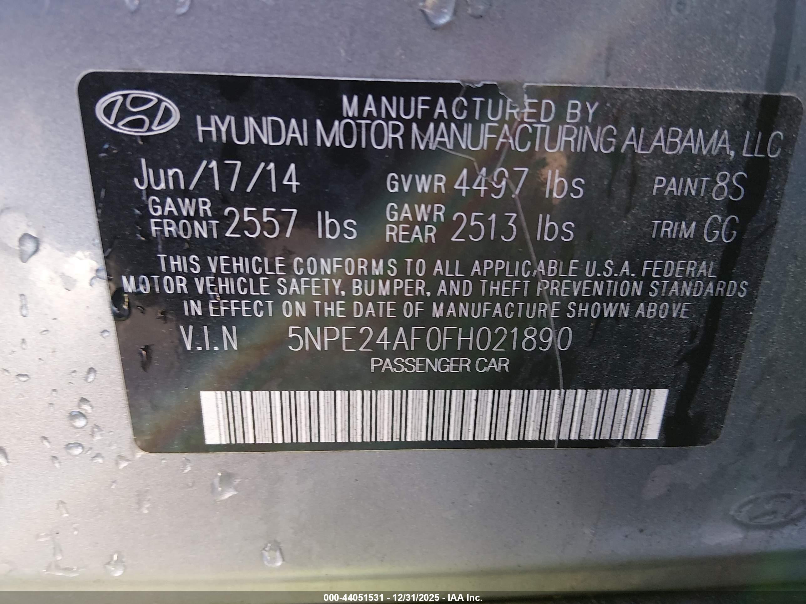 HYUNDAI SONATA image 9
