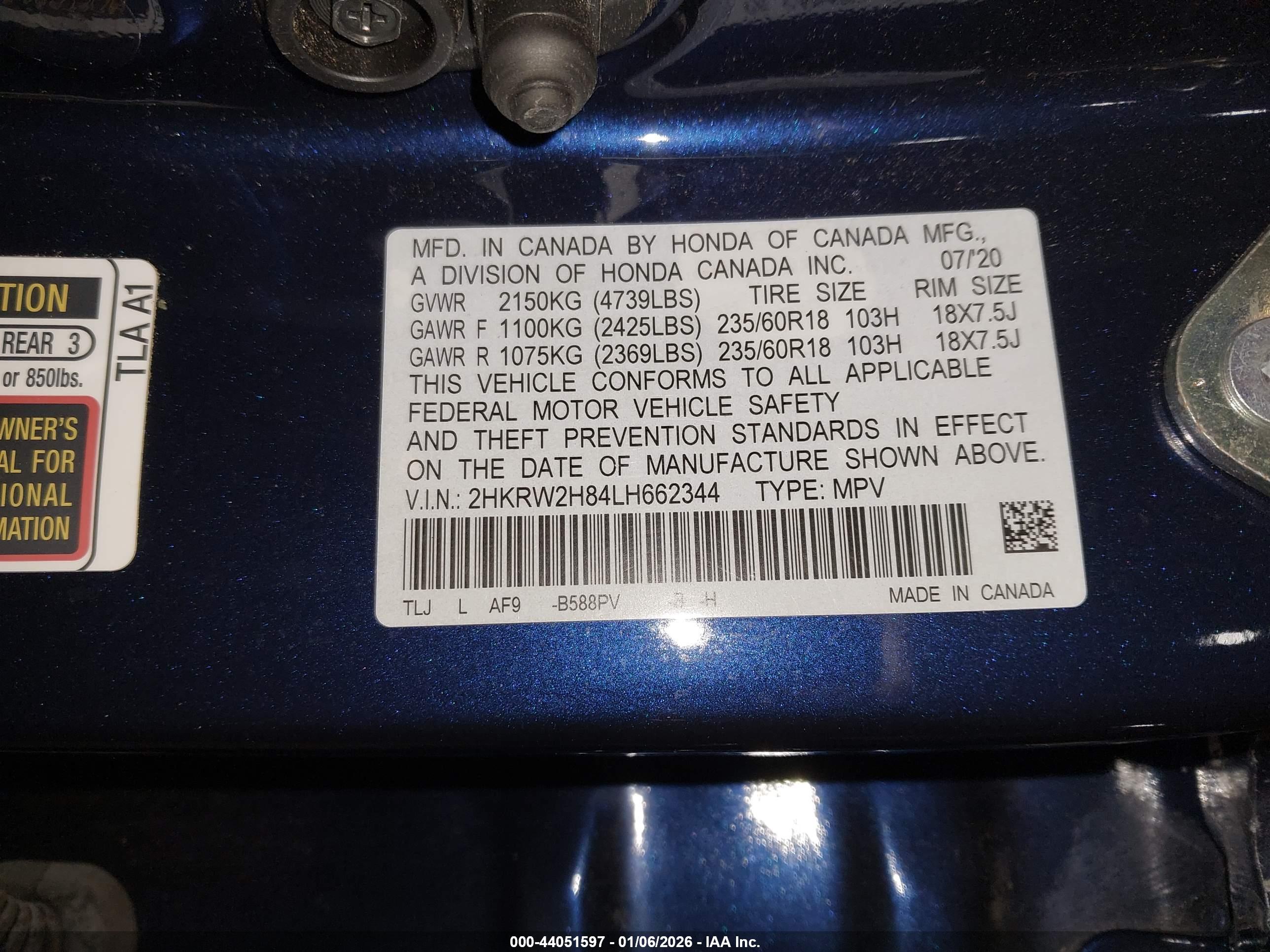 HONDA CR-V image 9