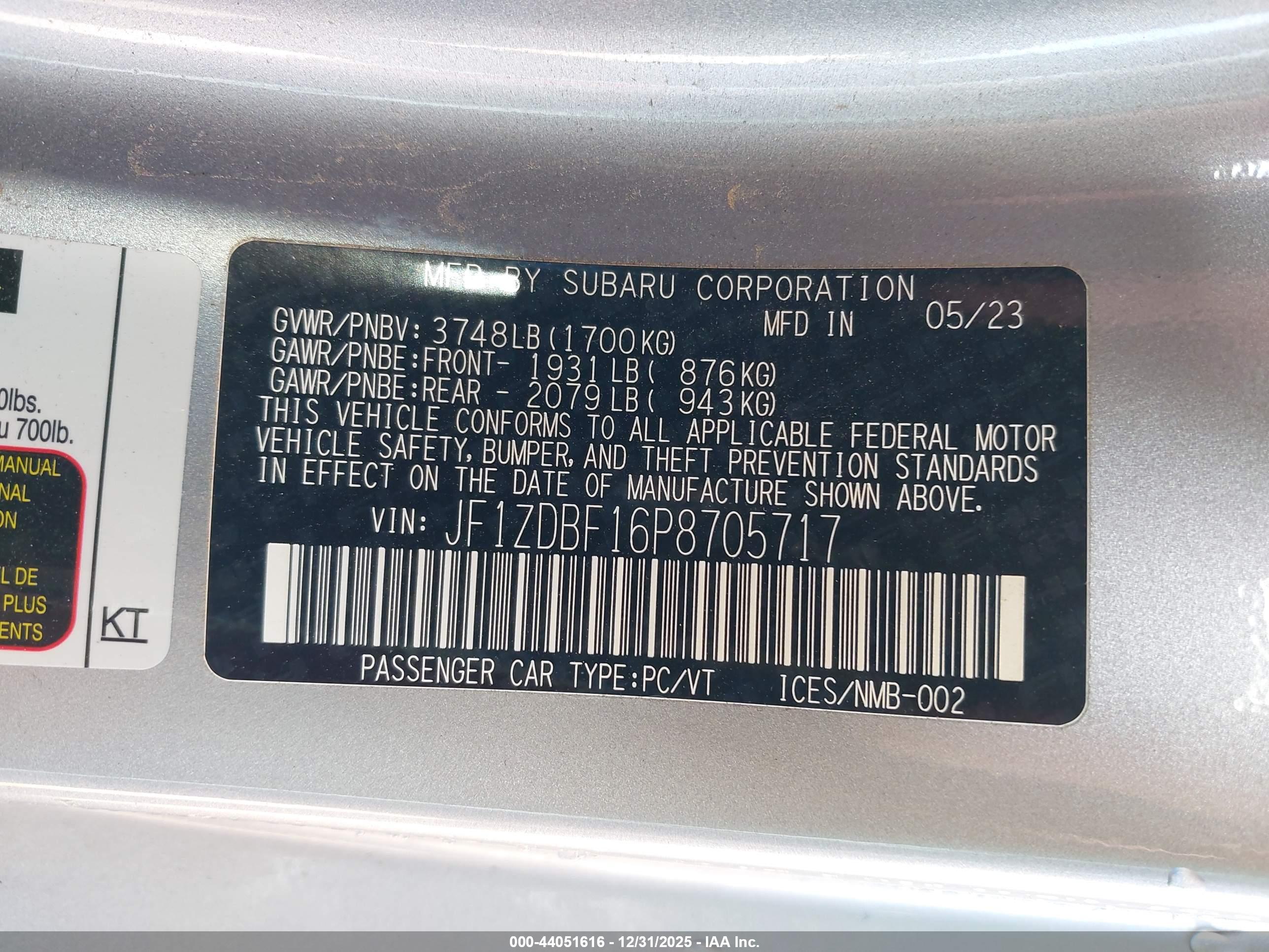 SUBARU BRZ image 9