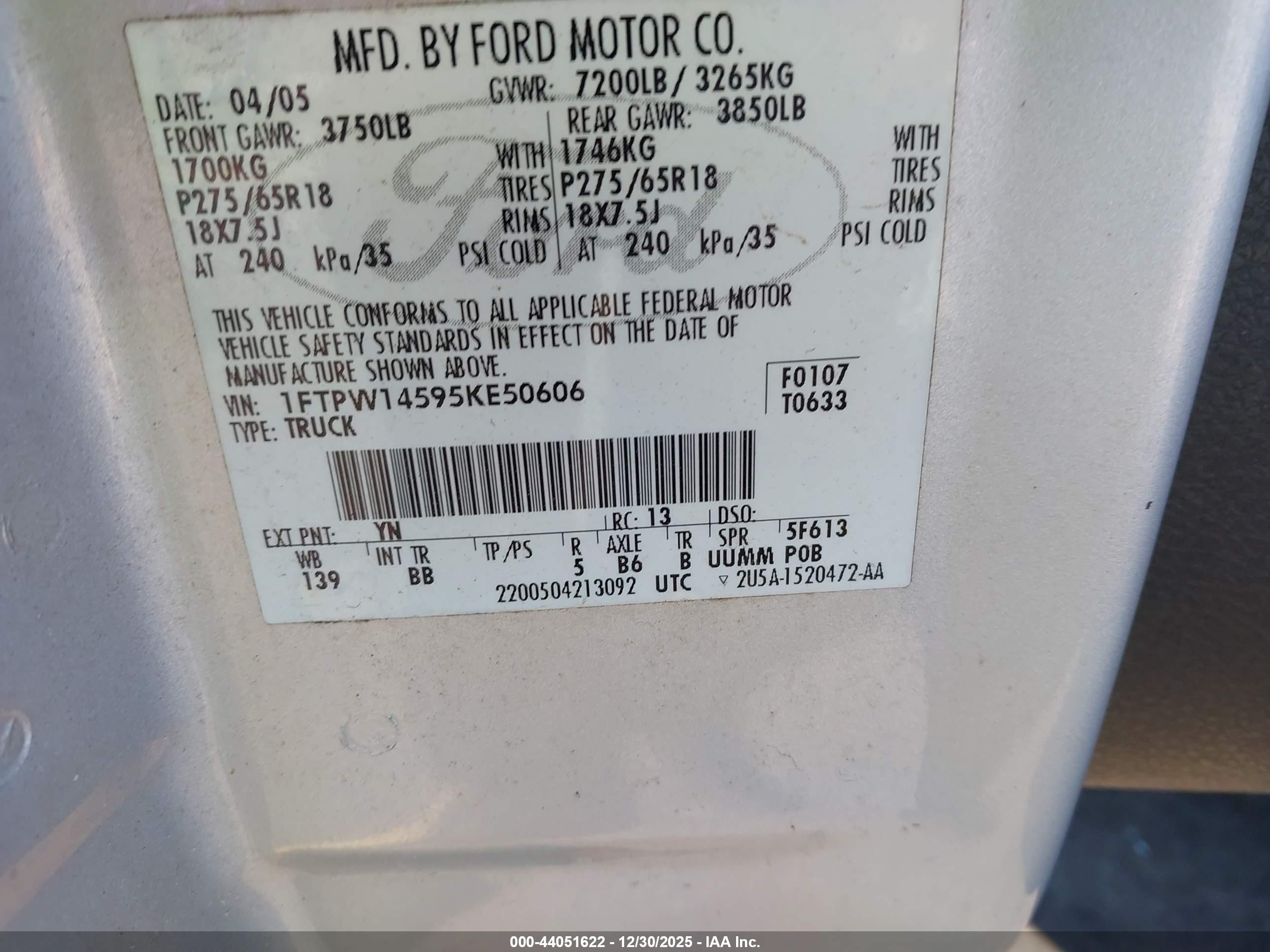 FORD F-150 image 9