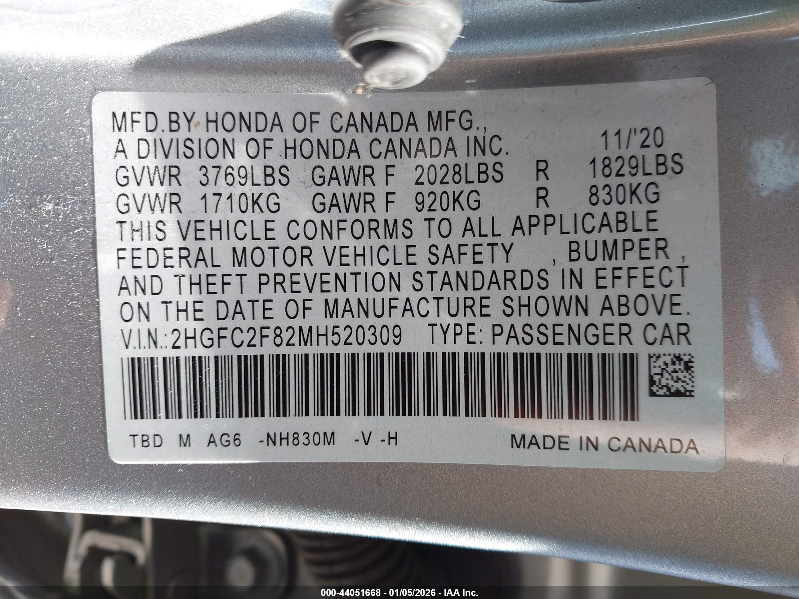 HONDA CIVIC image 9