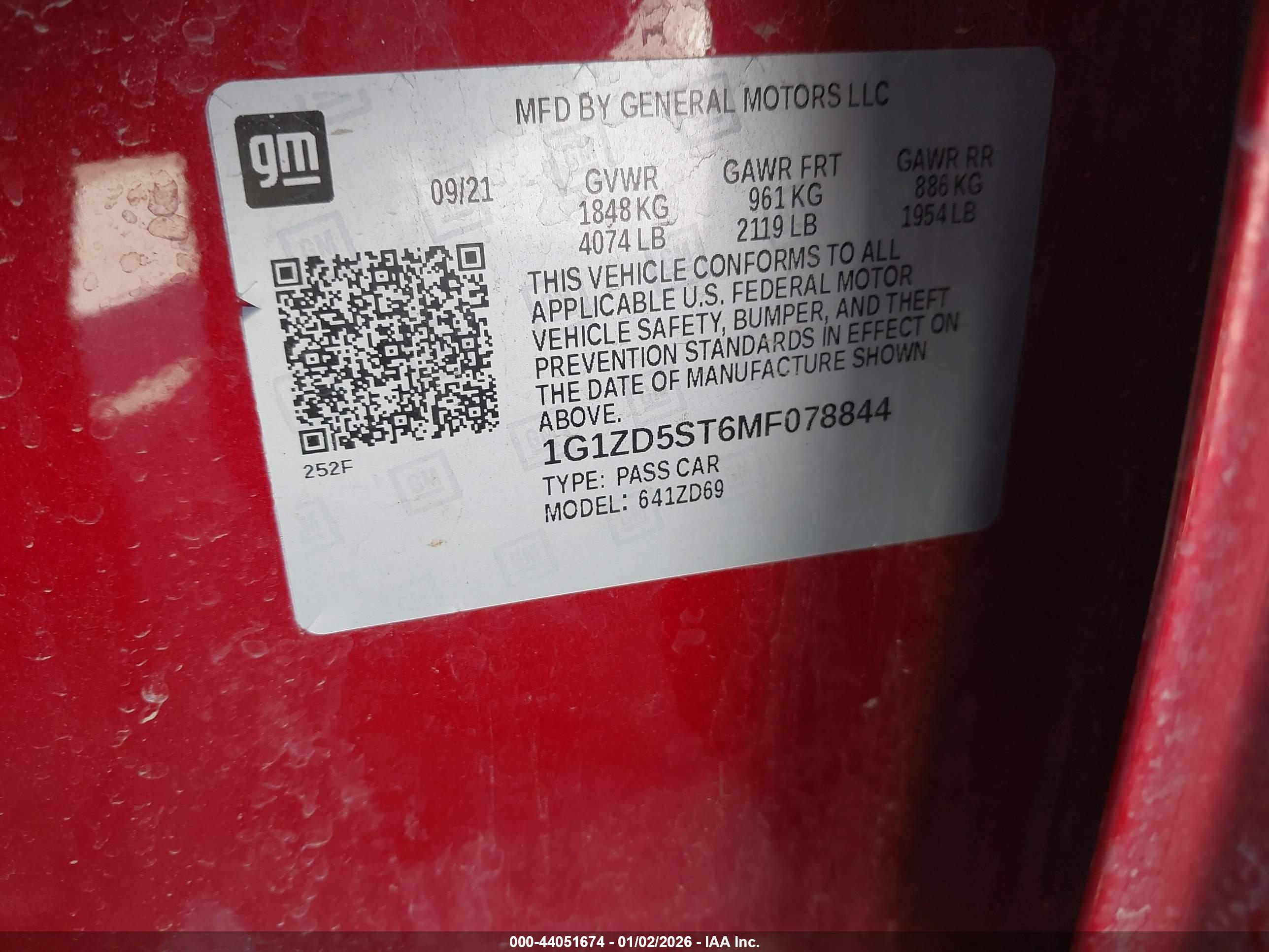 CHEVROLET MALIBU image 9