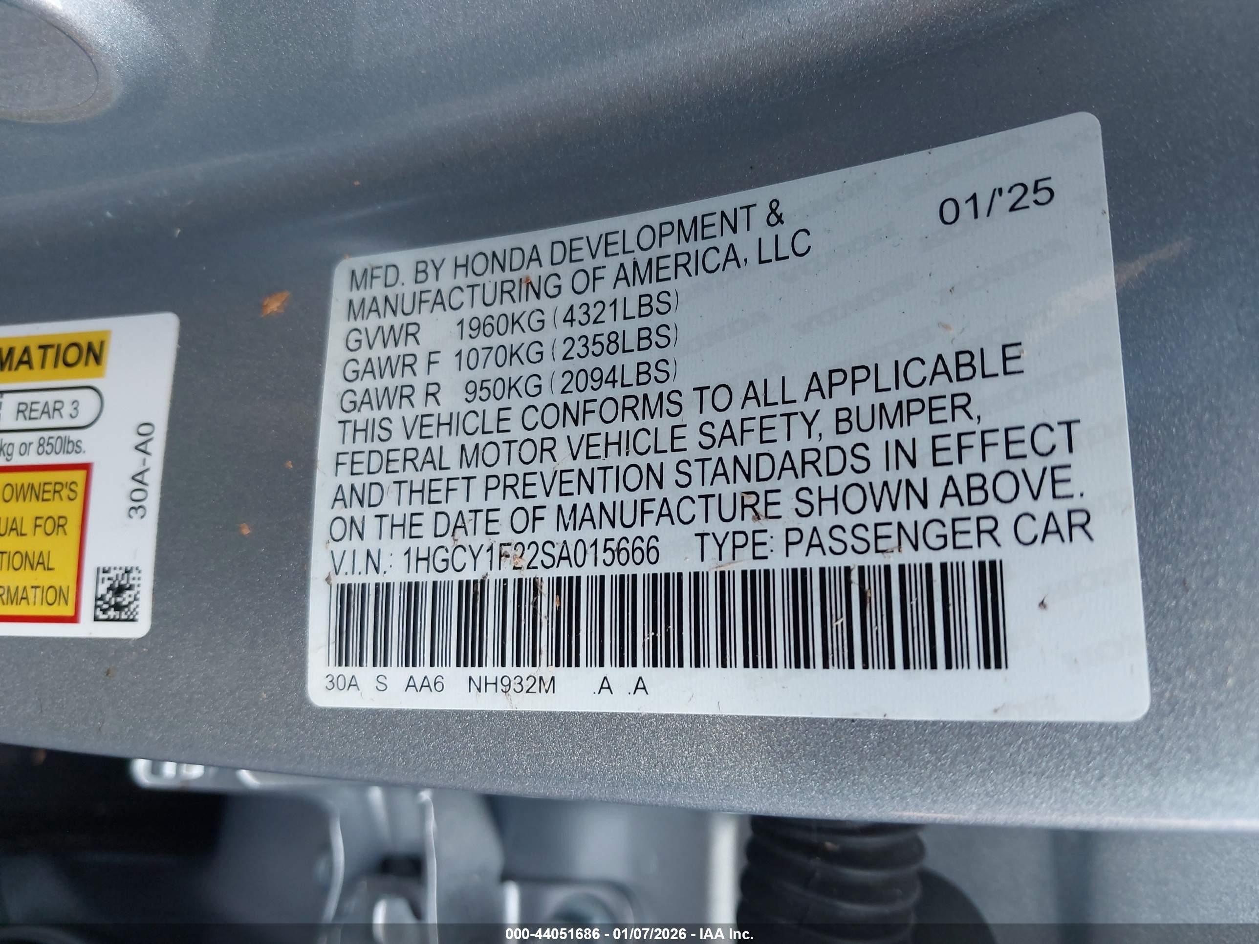 HONDA ACCORD image 9