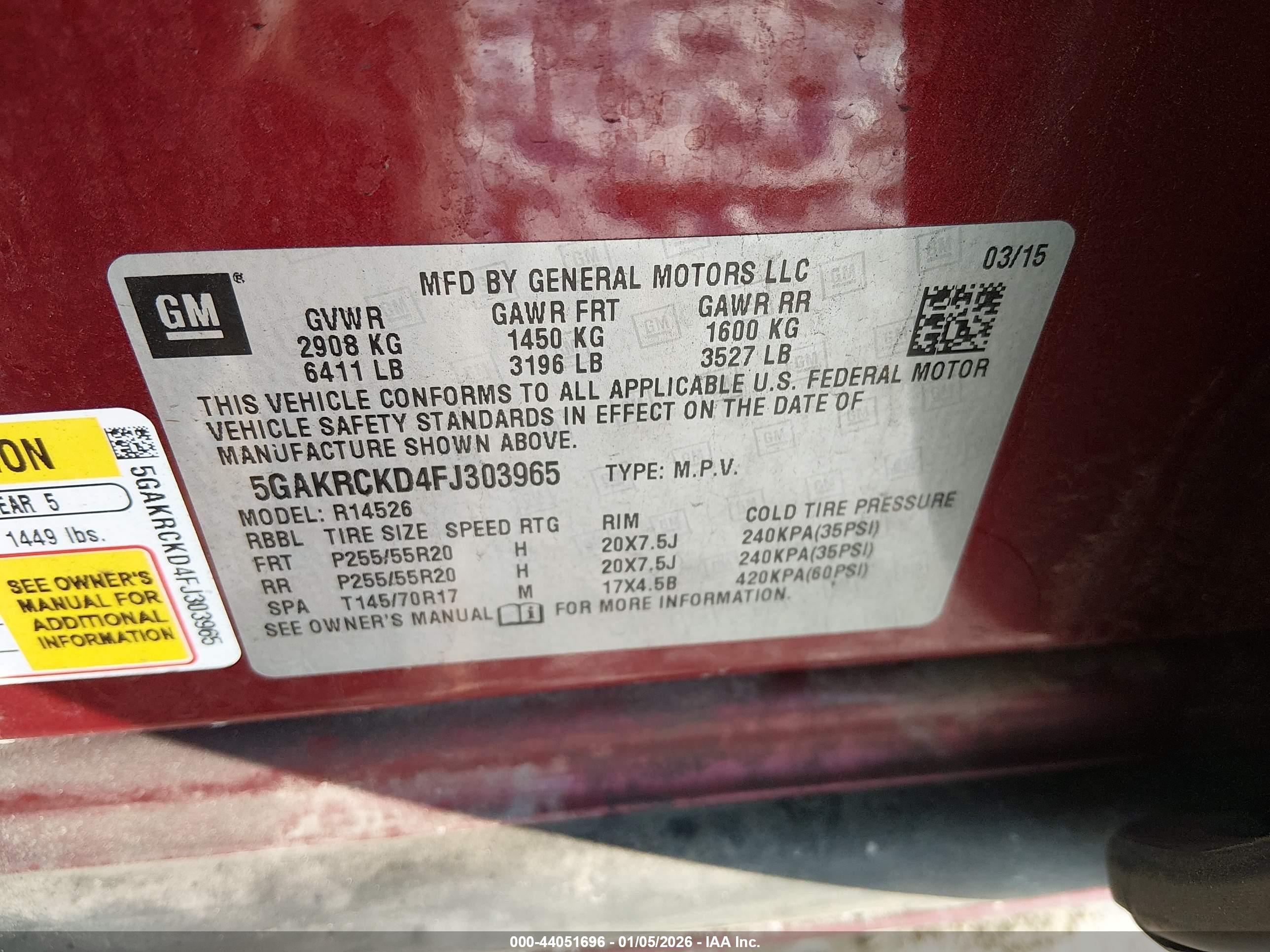 BUICK ENCLAVE image 9