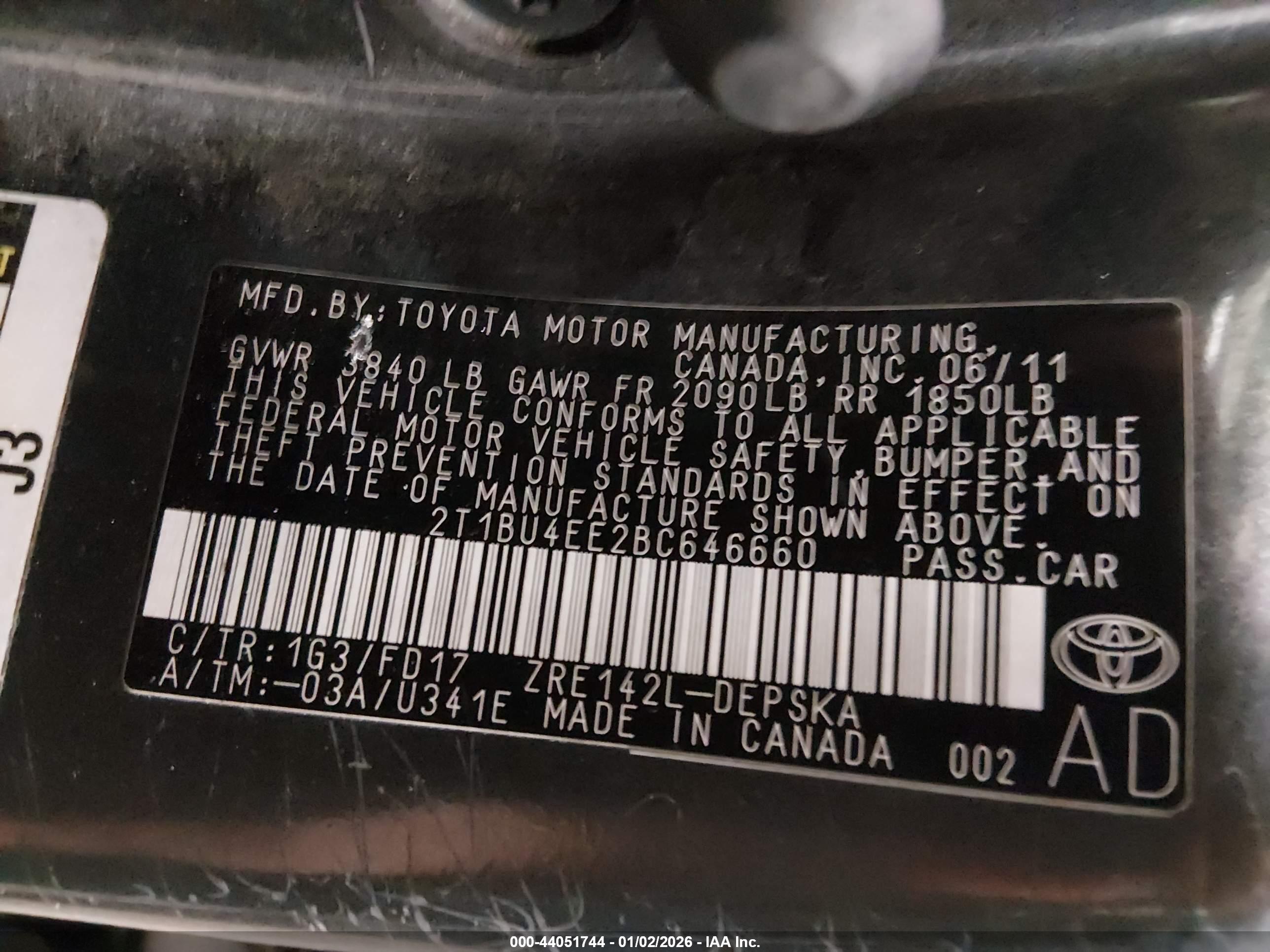 TOYOTA COROLLA image 9