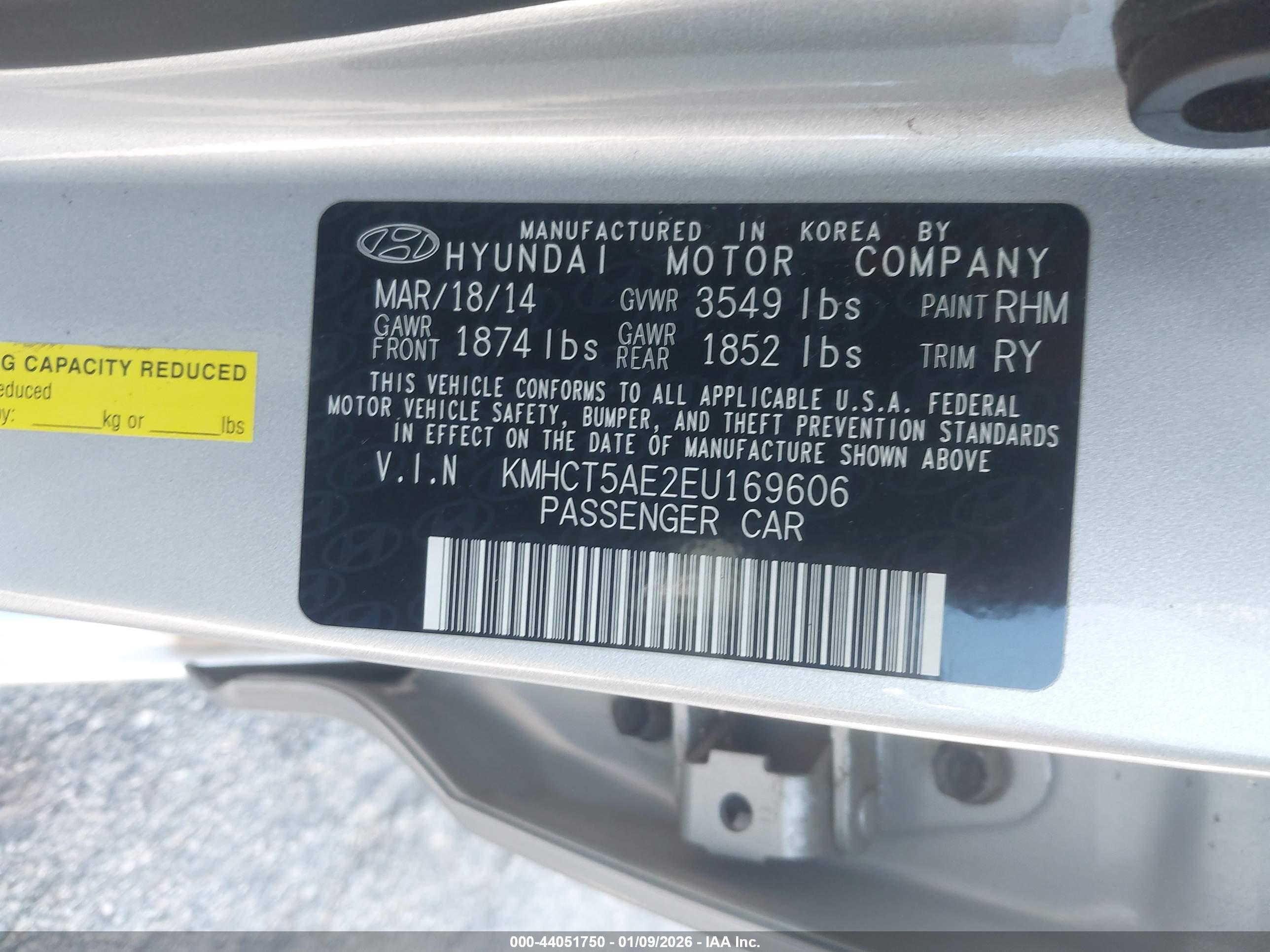 HYUNDAI ACCENT image 9