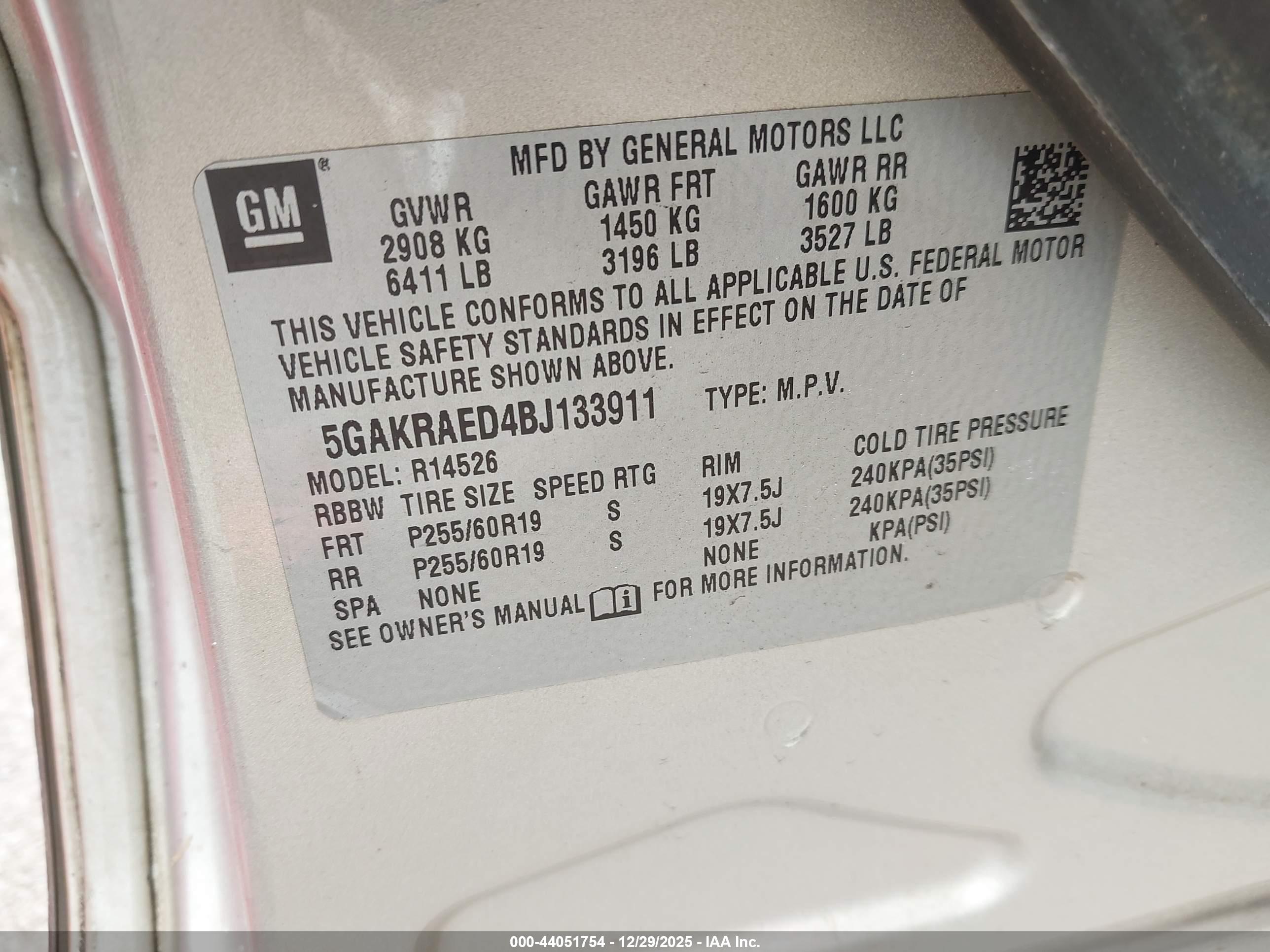 BUICK ENCLAVE image 9