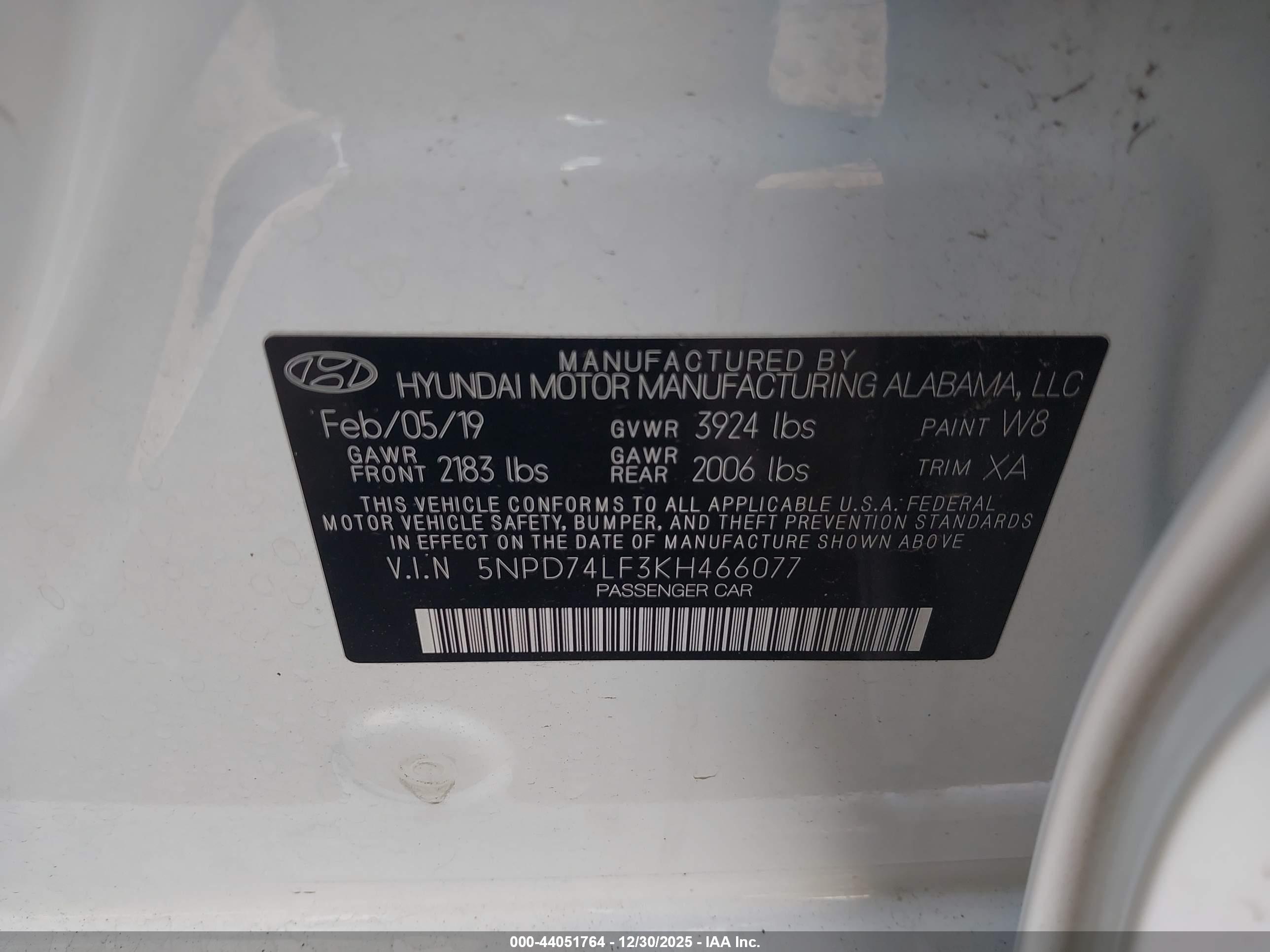 HYUNDAI ELANTRA image 9
