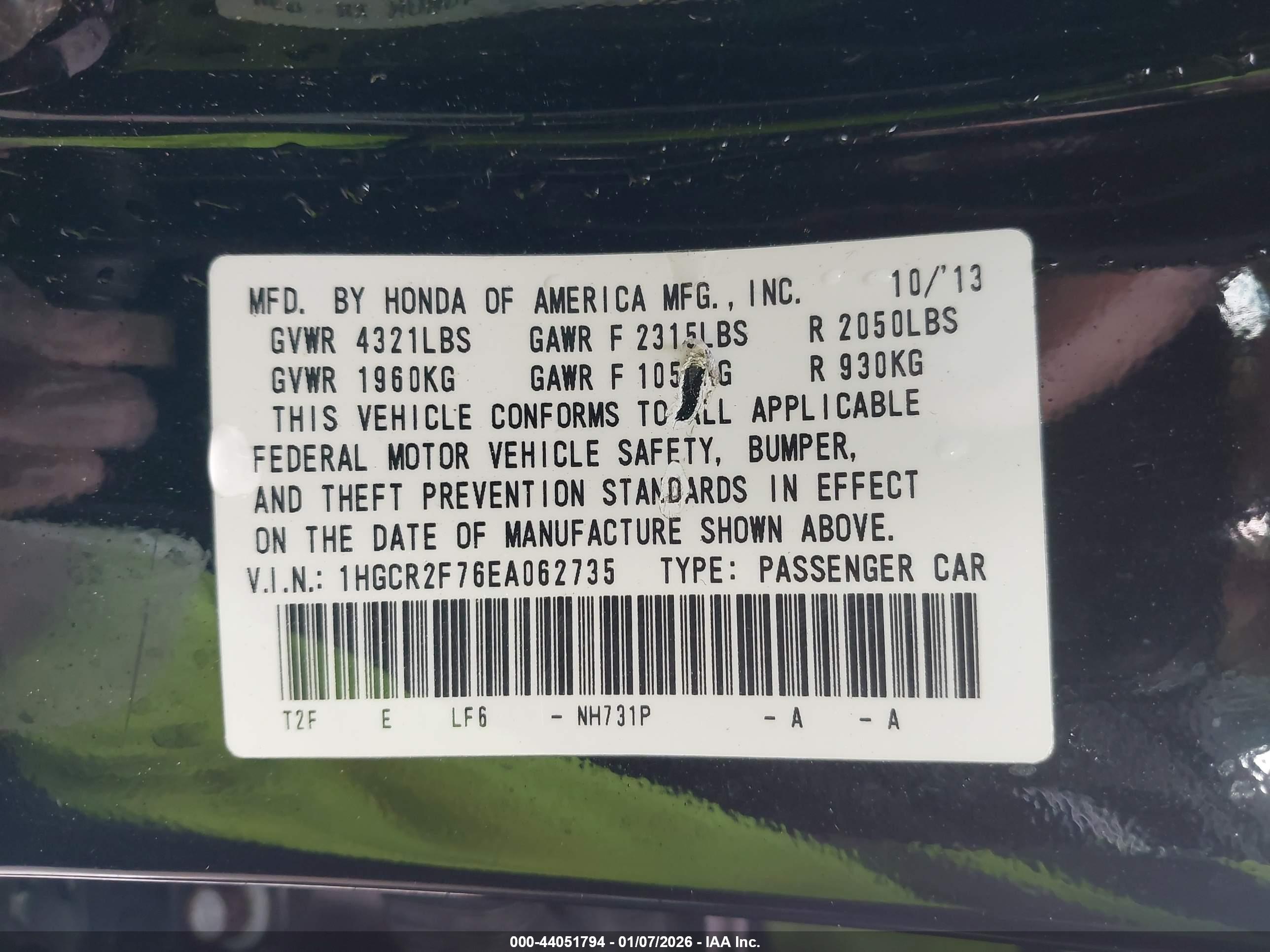 HONDA ACCORD image 9