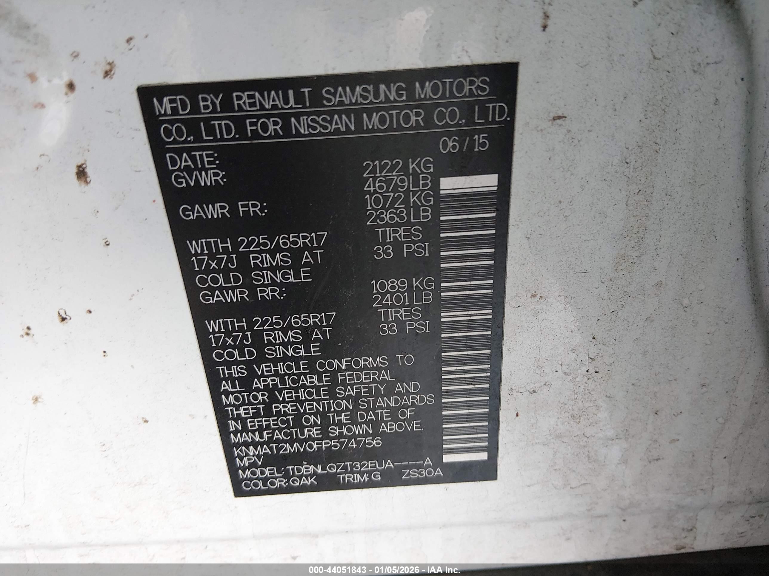 NISSAN ROGUE image 9