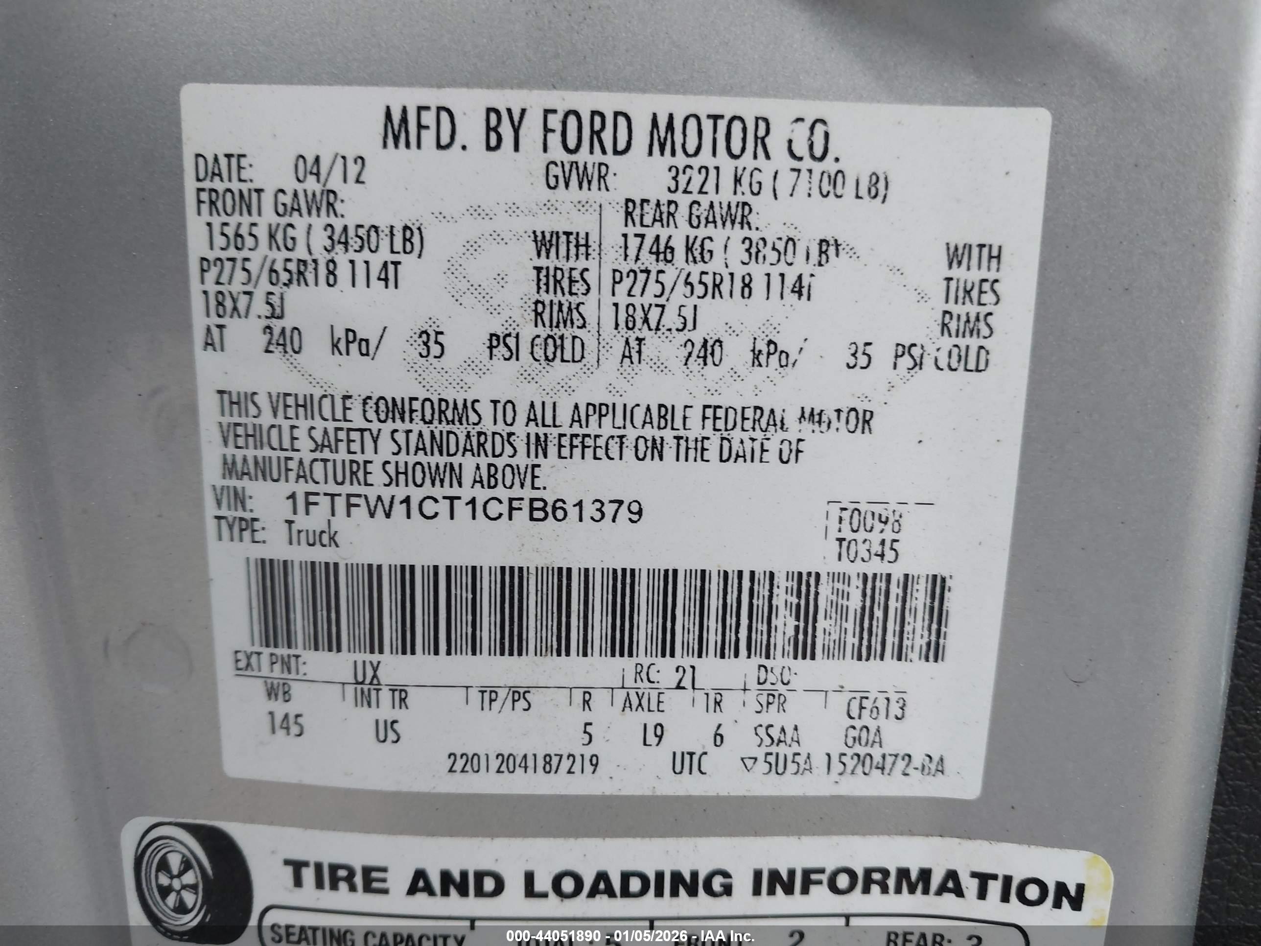 FORD F-150 image 9