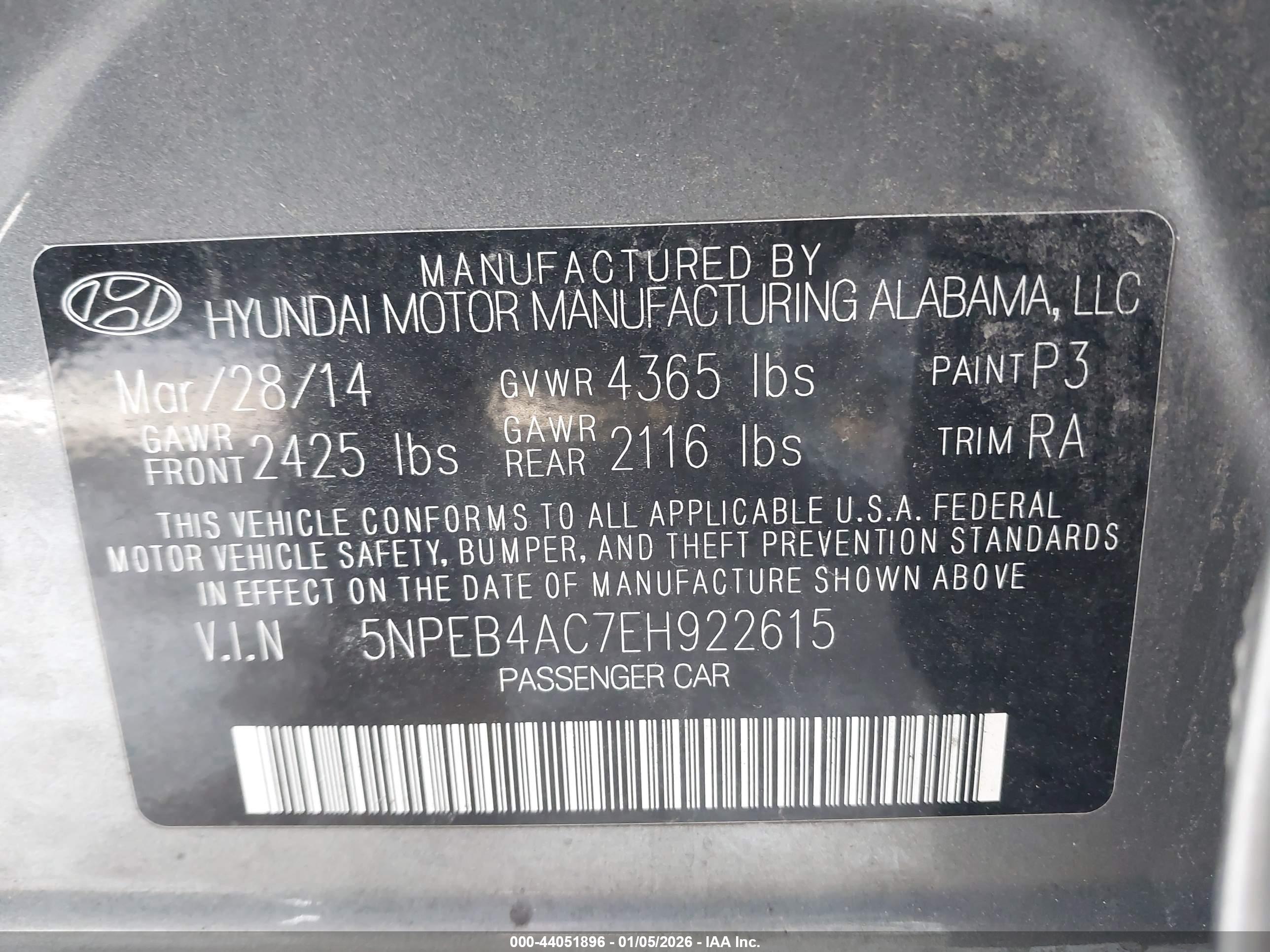 HYUNDAI SONATA image 9