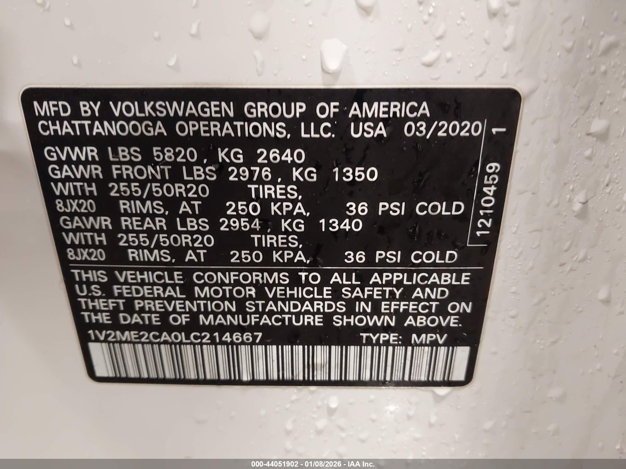 VOLKSWAGEN ATLAS image 9