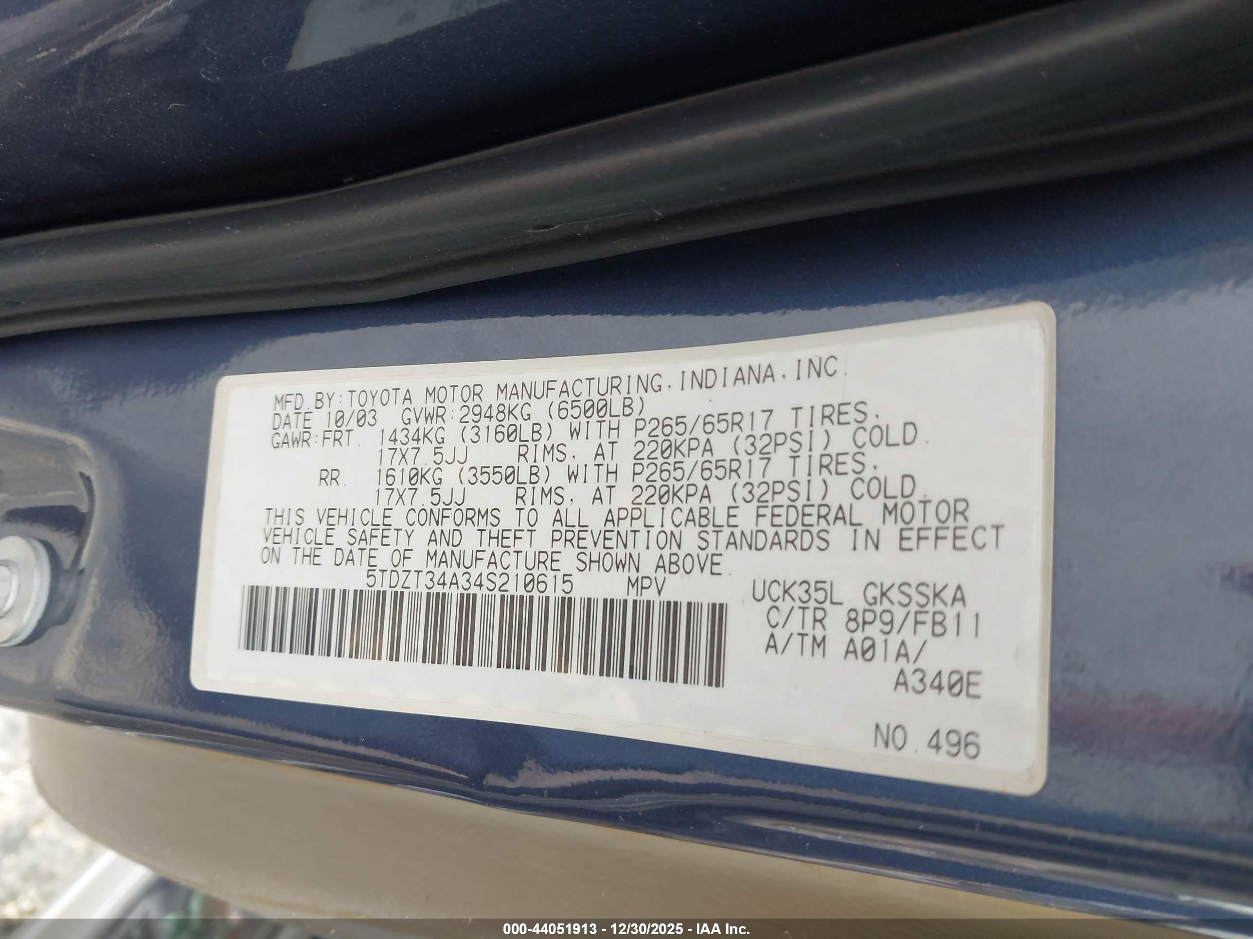 TOYOTA SEQUOIA image 9