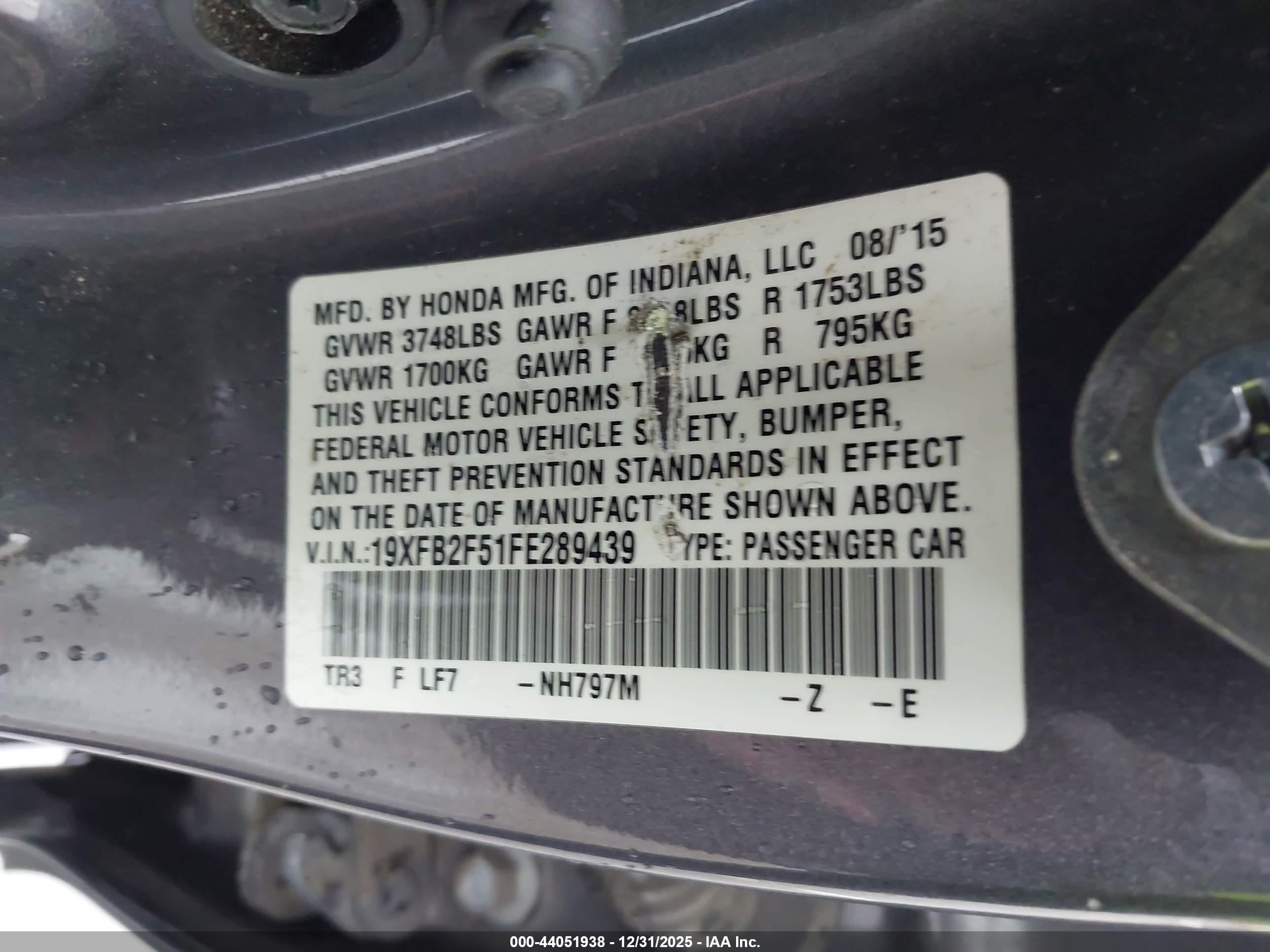 HONDA CIVIC image 9