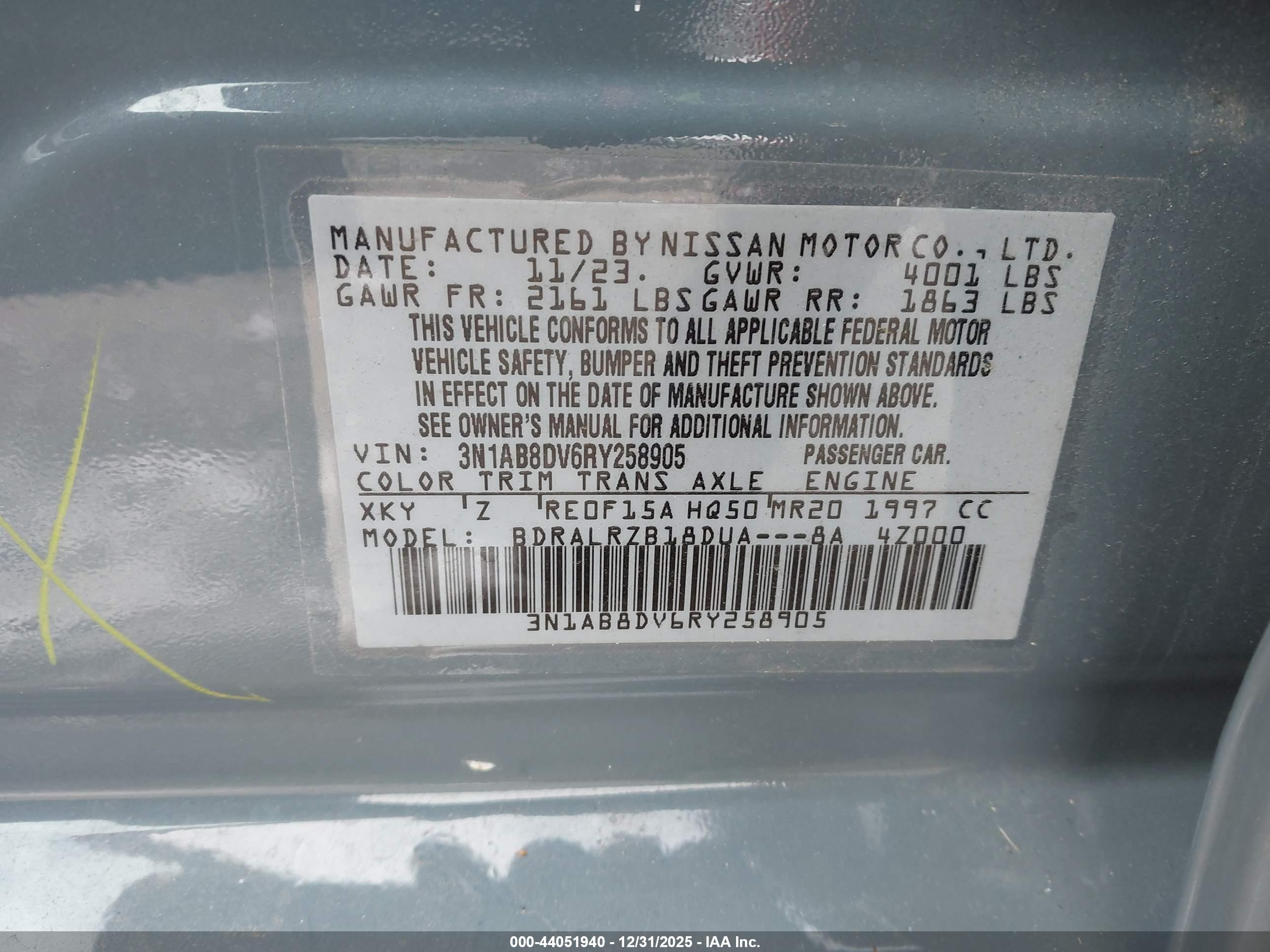 NISSAN SENTRA image 9