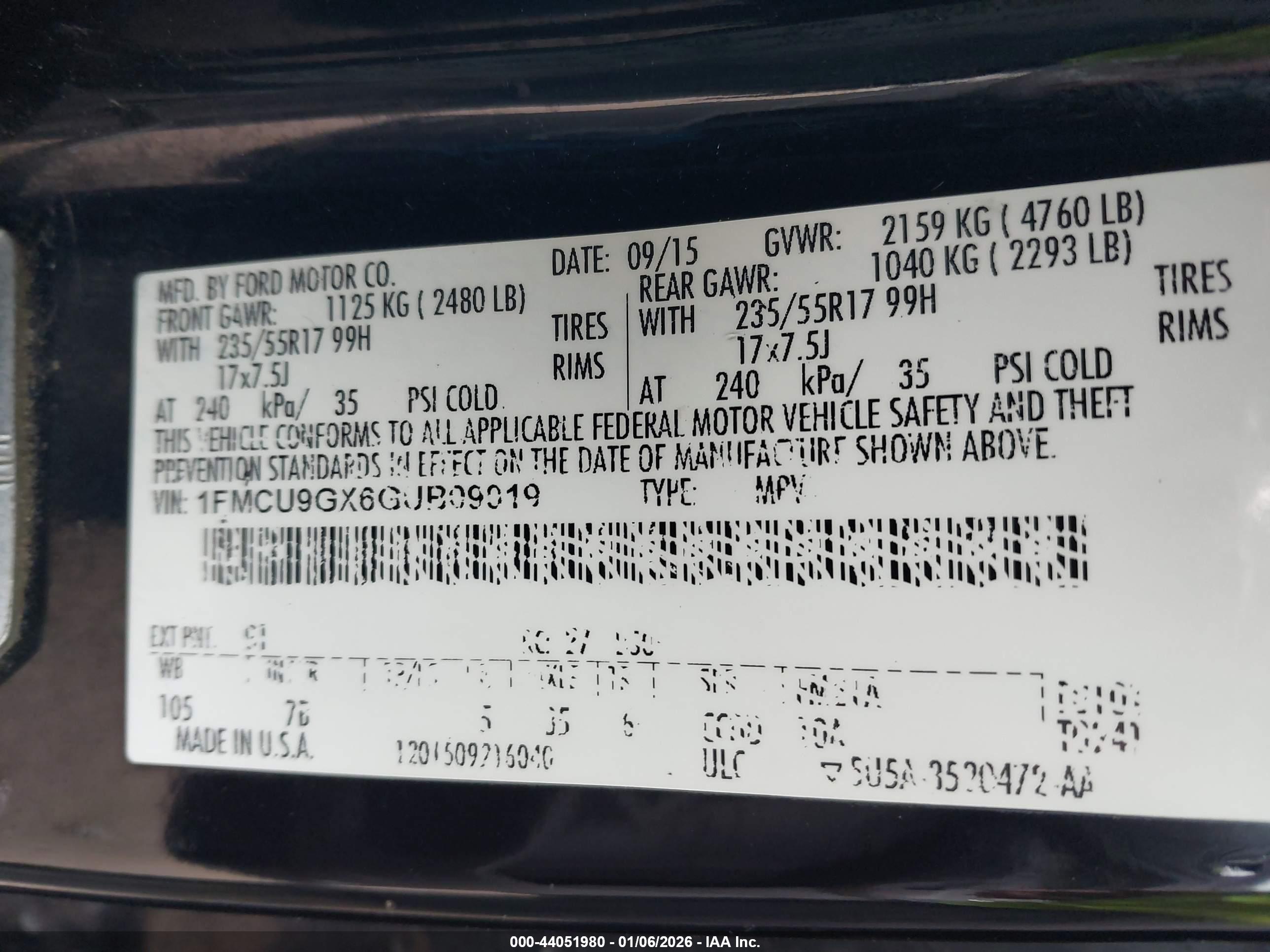 FORD ESCAPE image 9