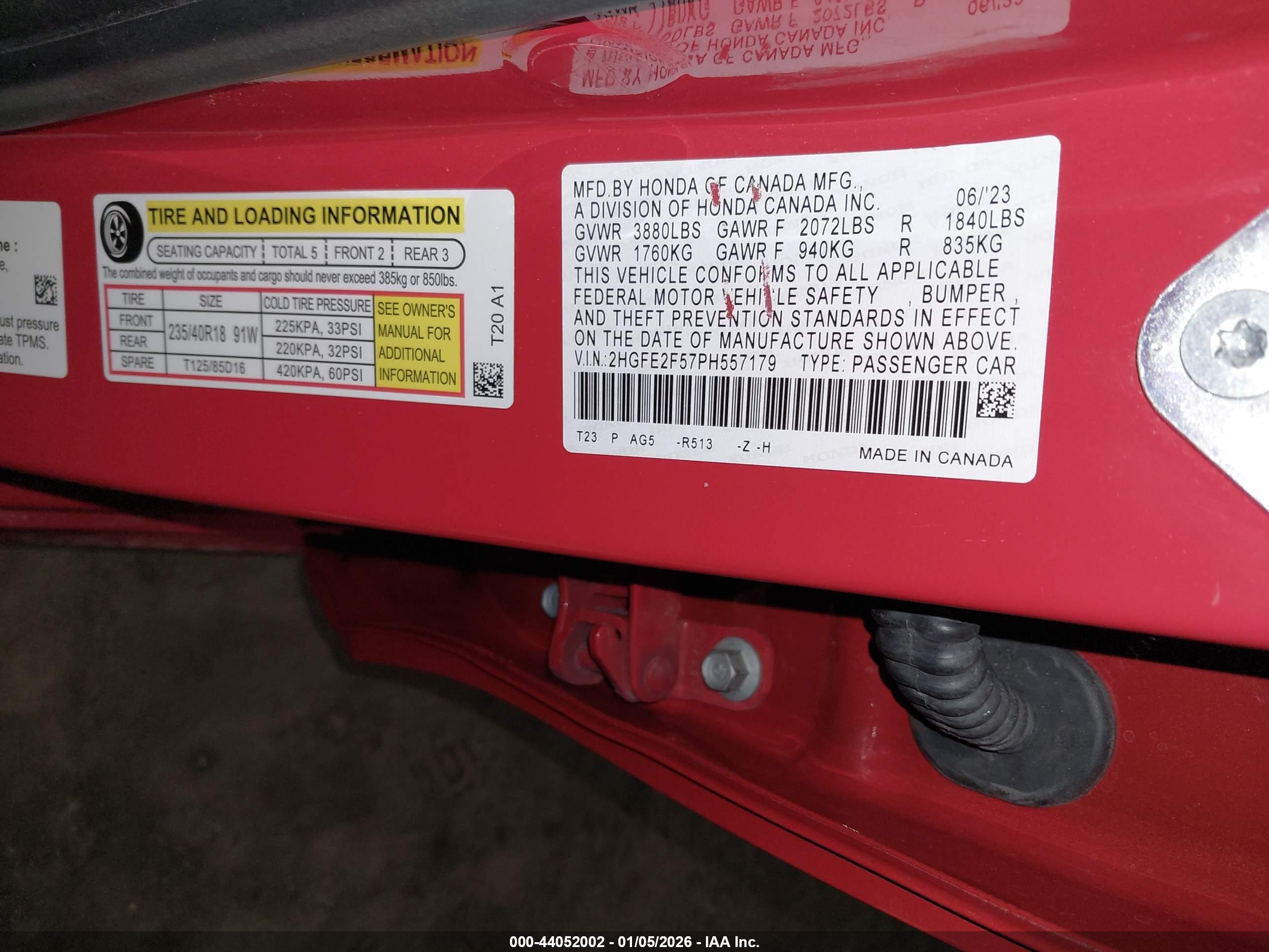 HONDA CIVIC image 9