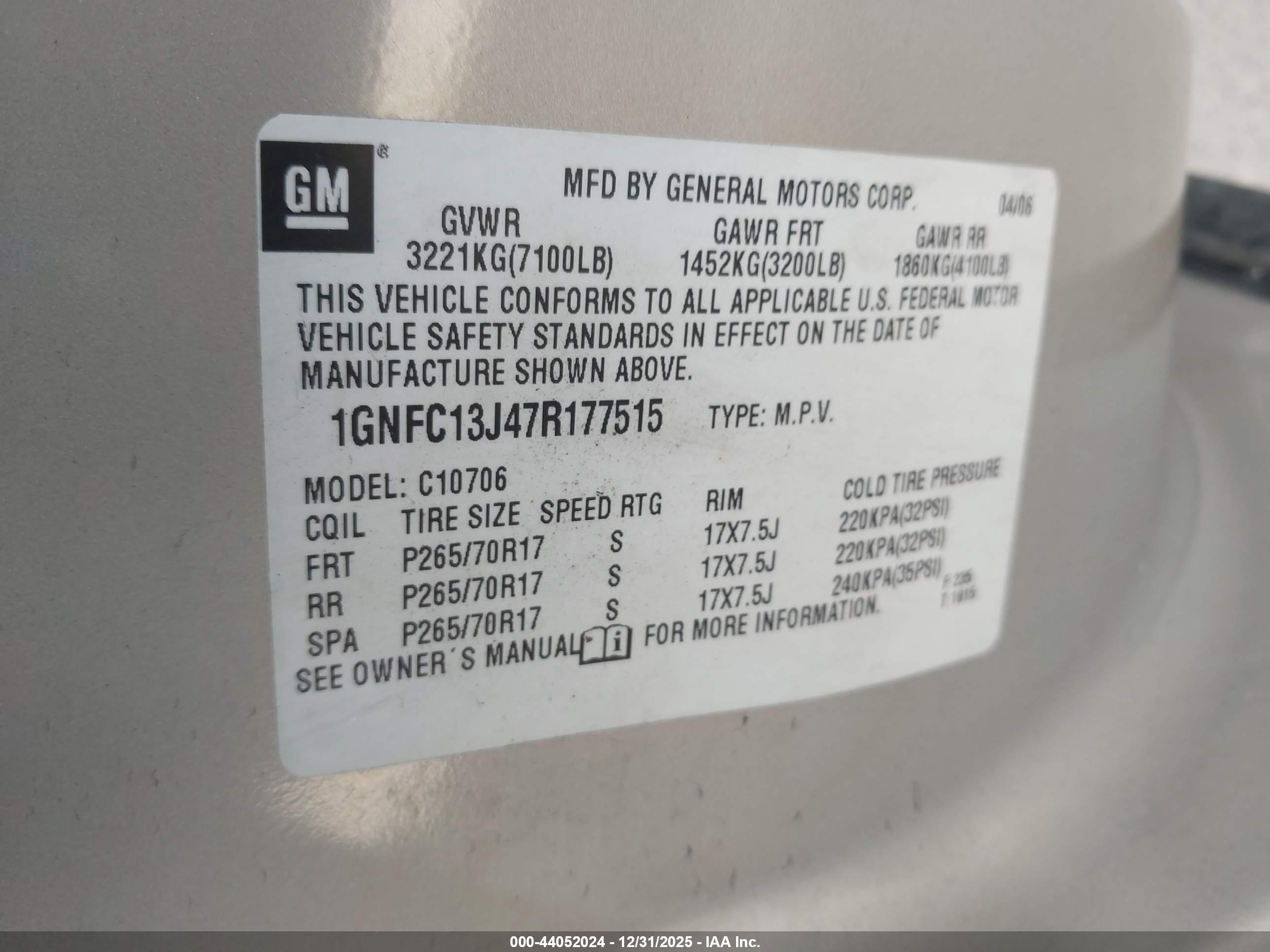 CHEVROLET TAHOE image 9