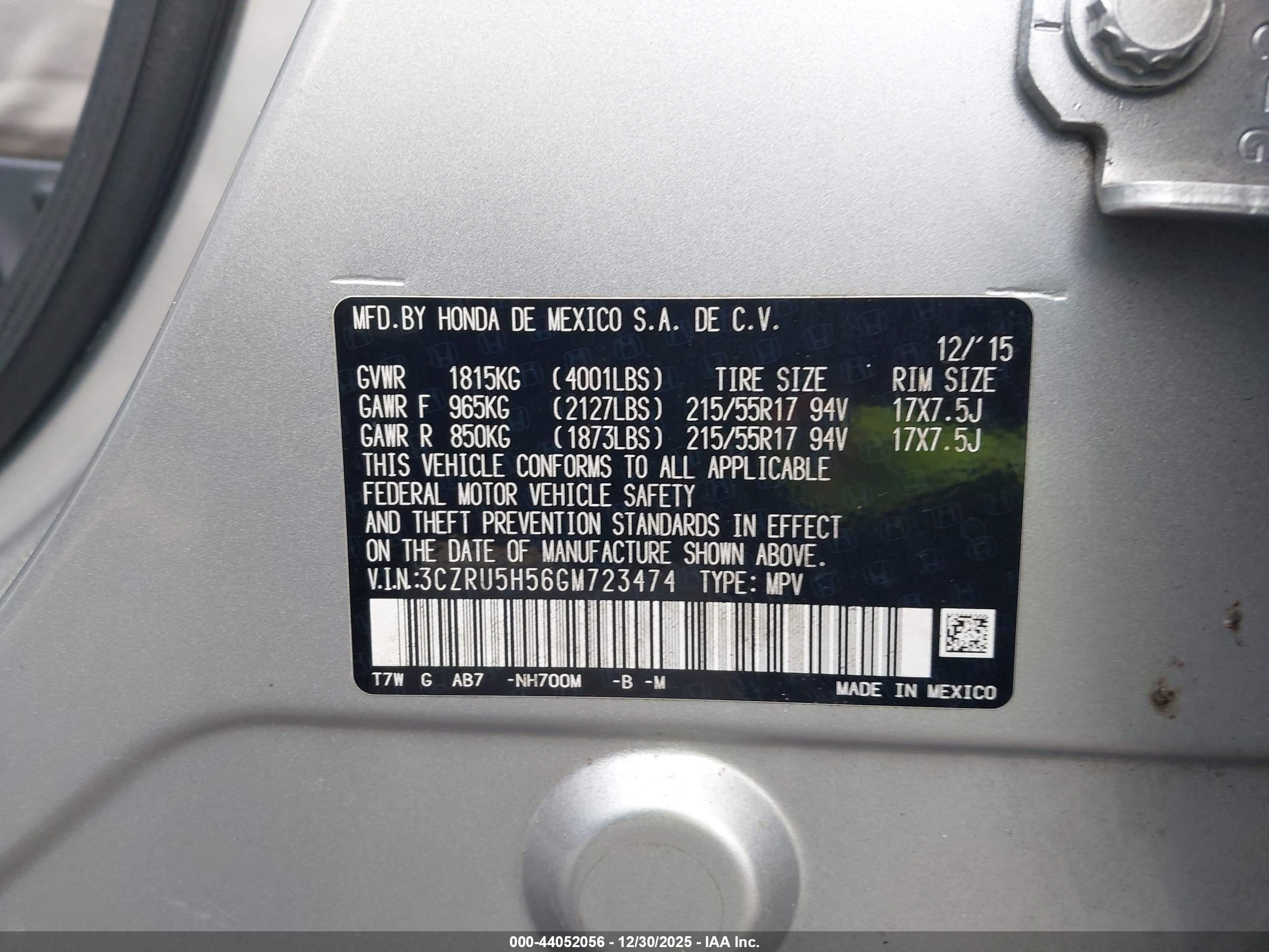 HONDA HR-V image 9