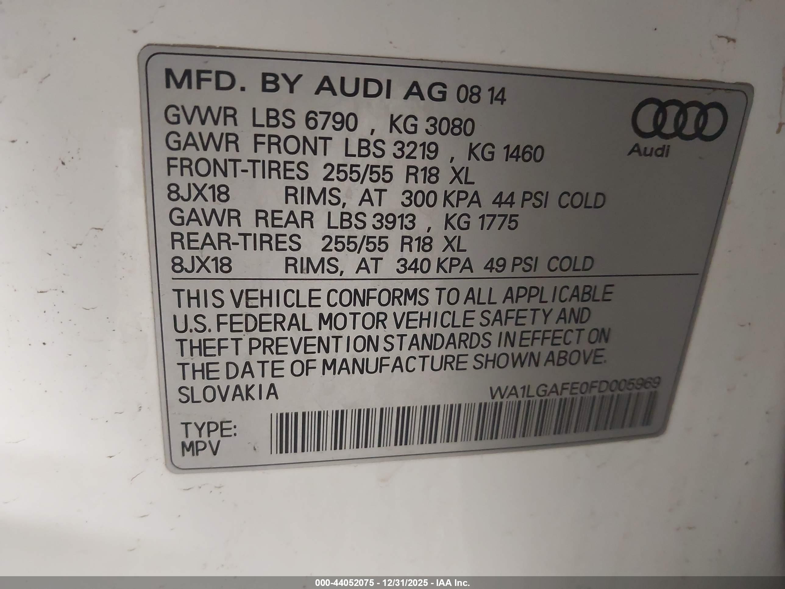 AUDI Q7 image 9