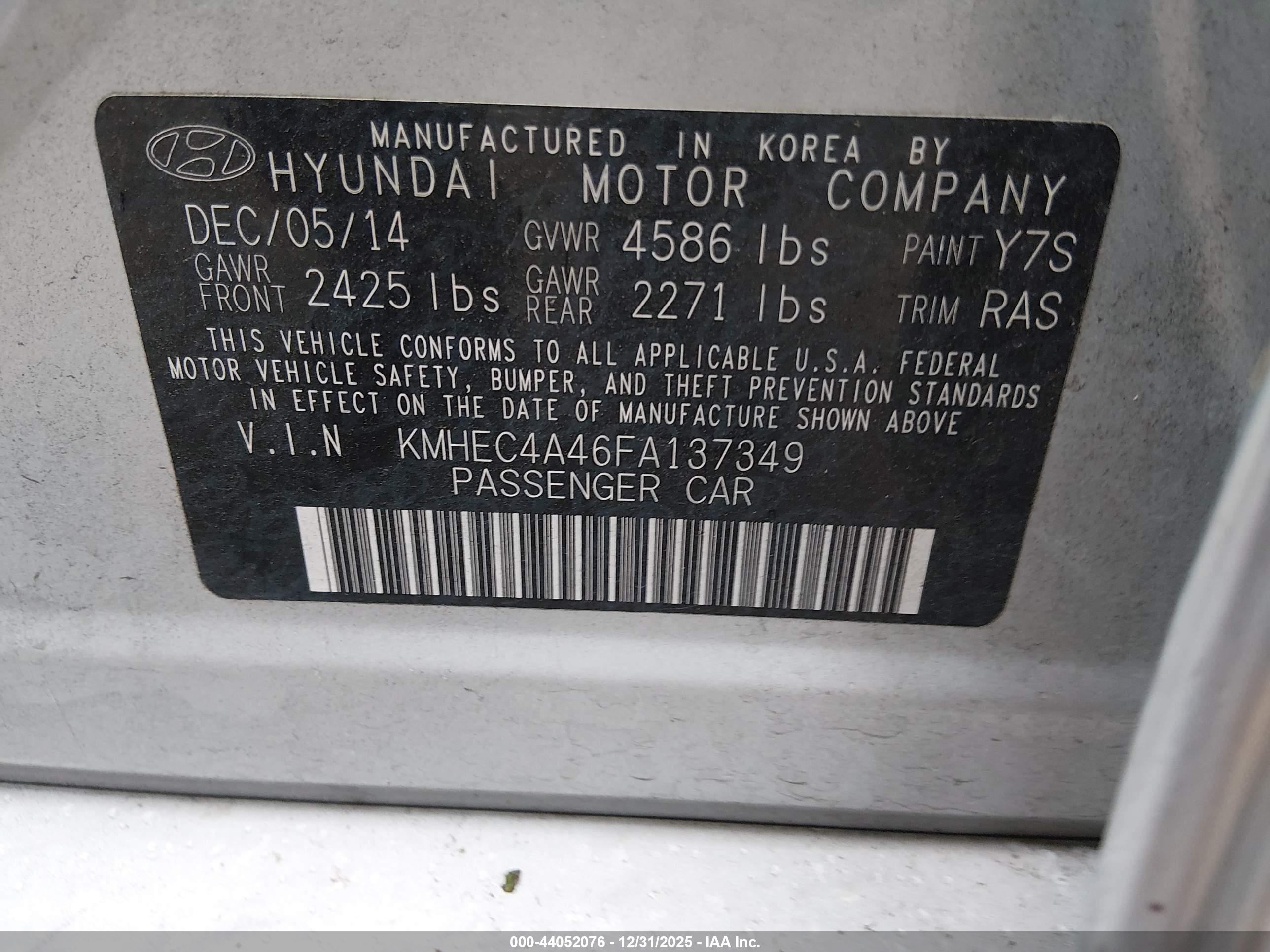 HYUNDAI SONATA image 9