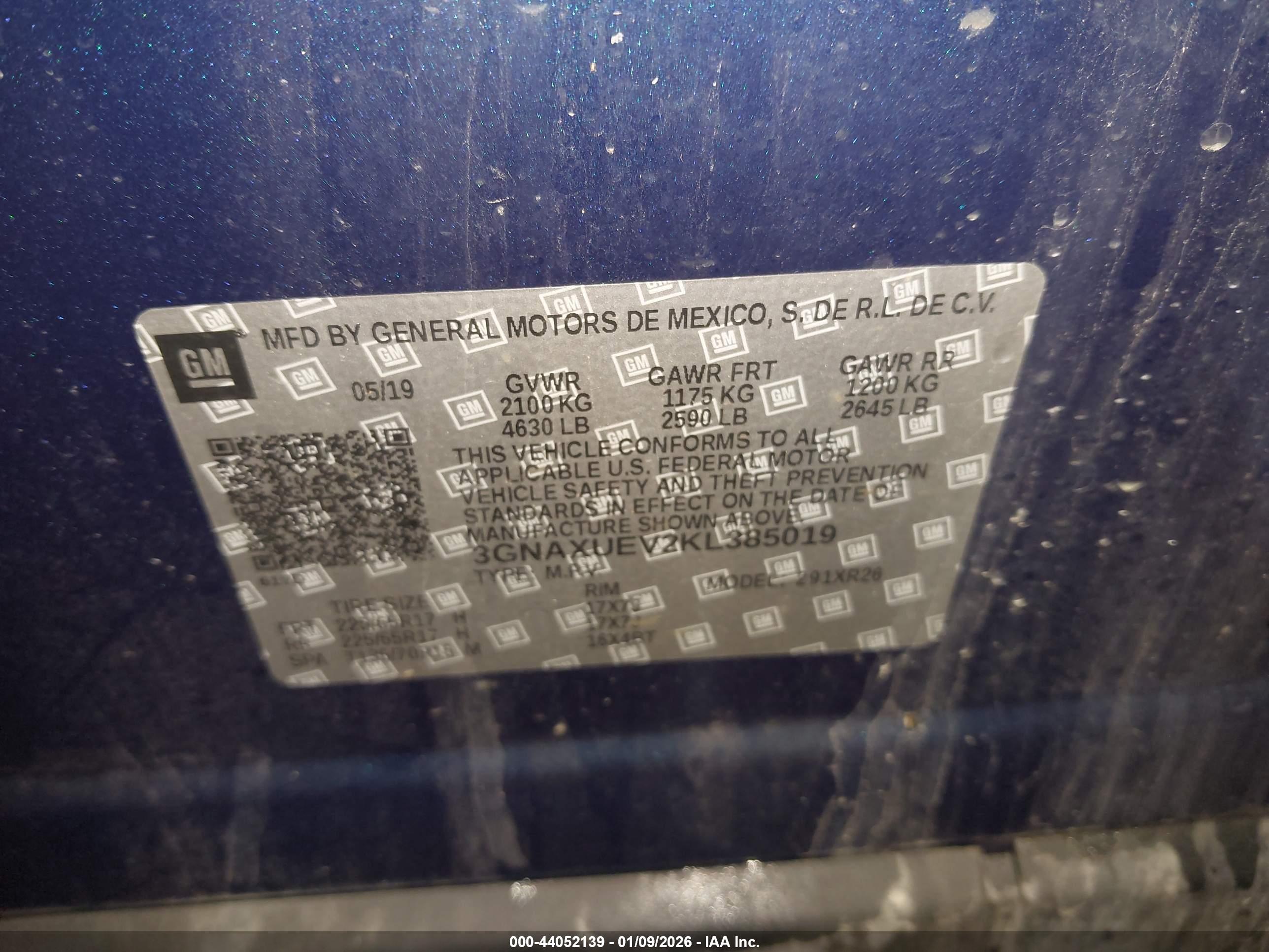 CHEVROLET EQUINOX image 9