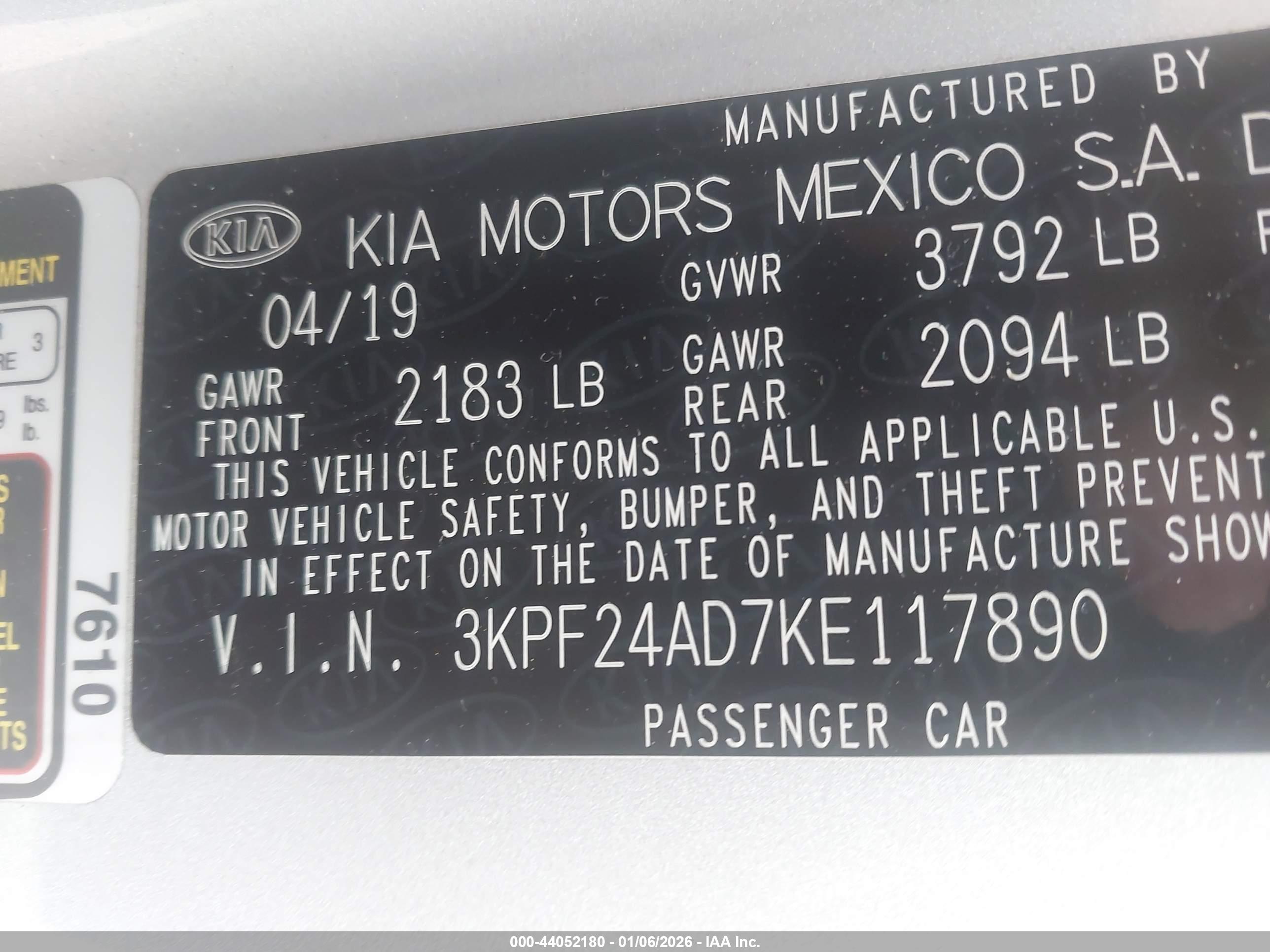 KIA FORTE image 9
