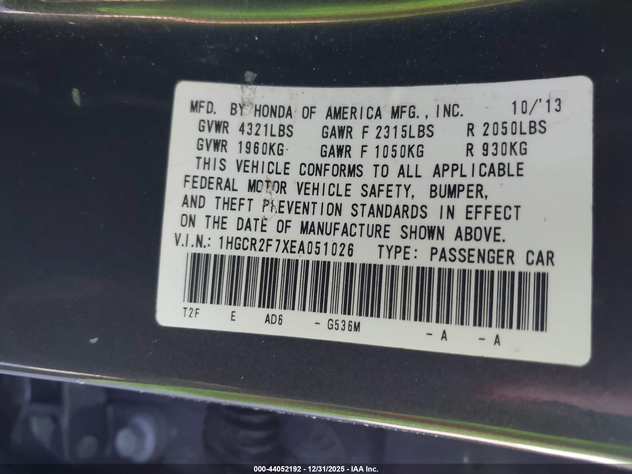 HONDA ACCORD image 9