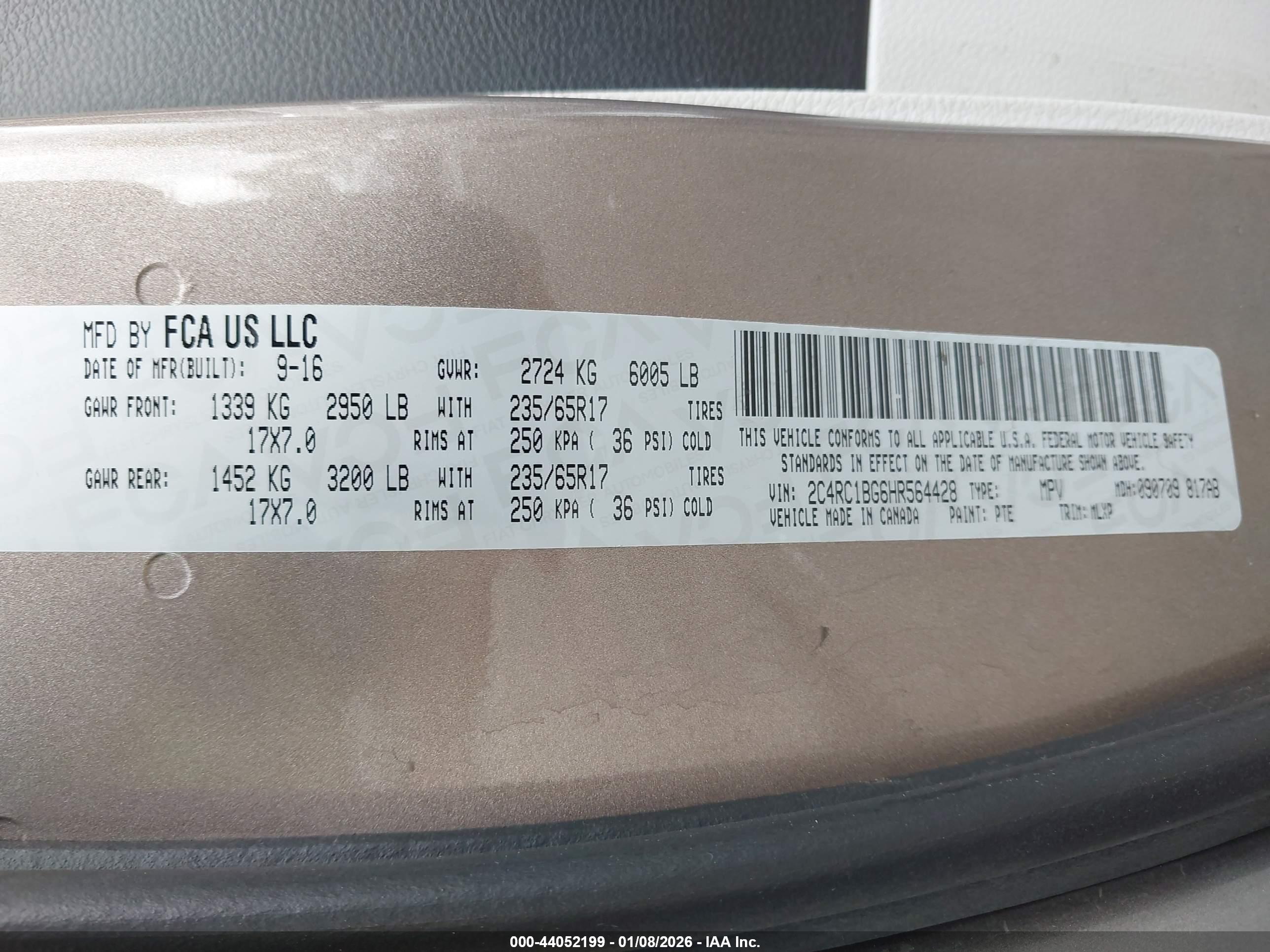 CHRYSLER PACIFICA image 9