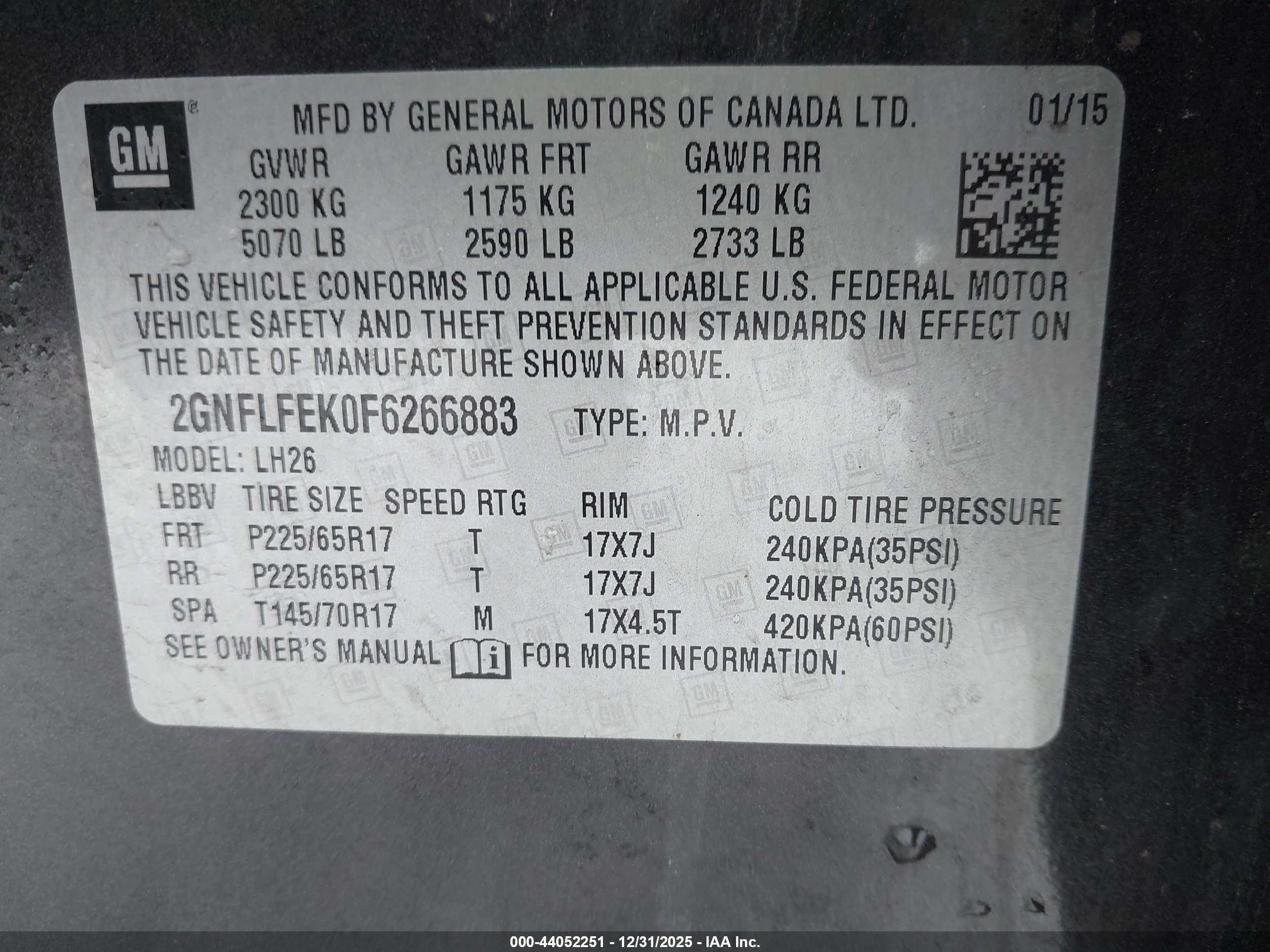 CHEVROLET EQUINOX image 9