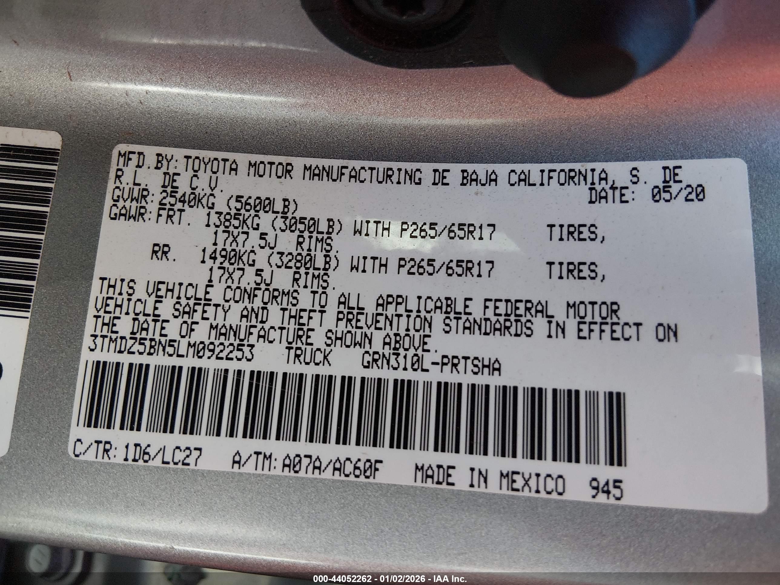 TOYOTA TACOMA image 9