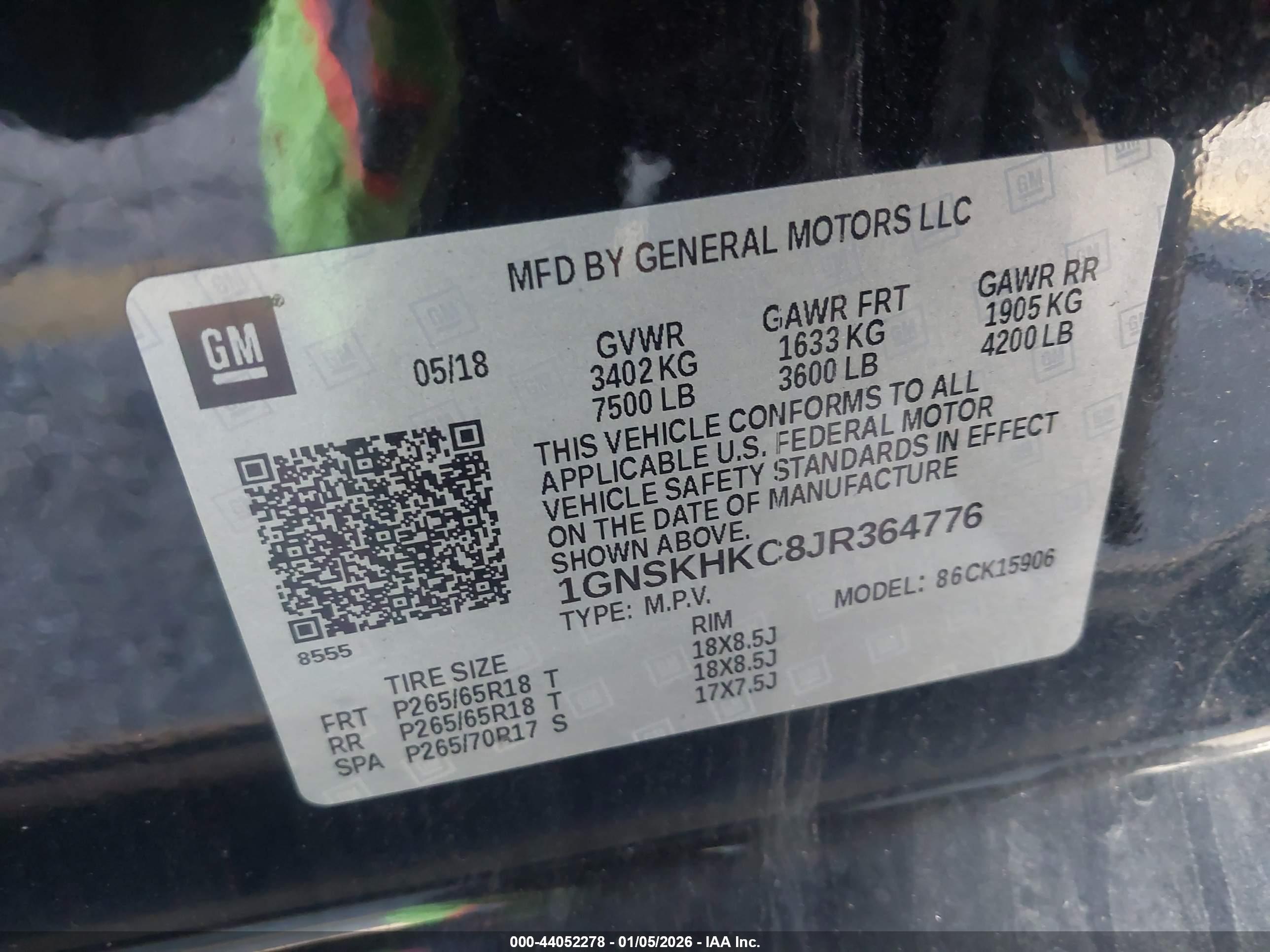 CHEVROLET SUBURBAN image 9