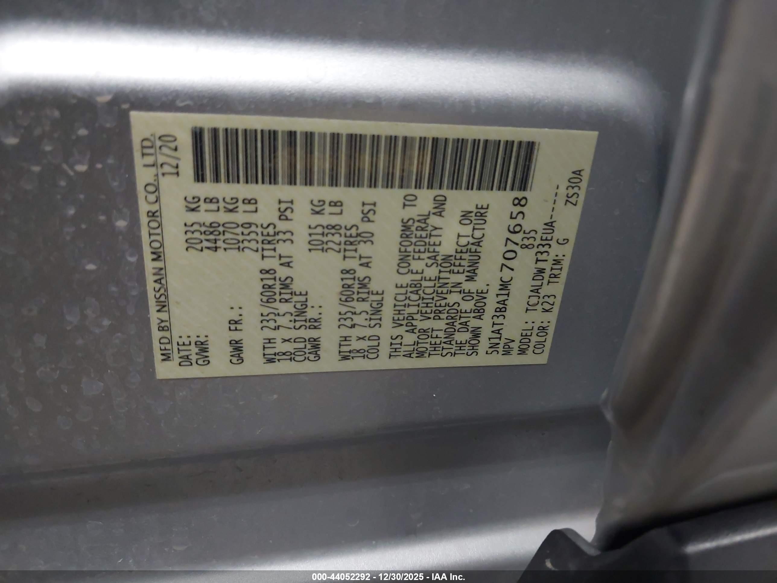 NISSAN ROGUE image 9